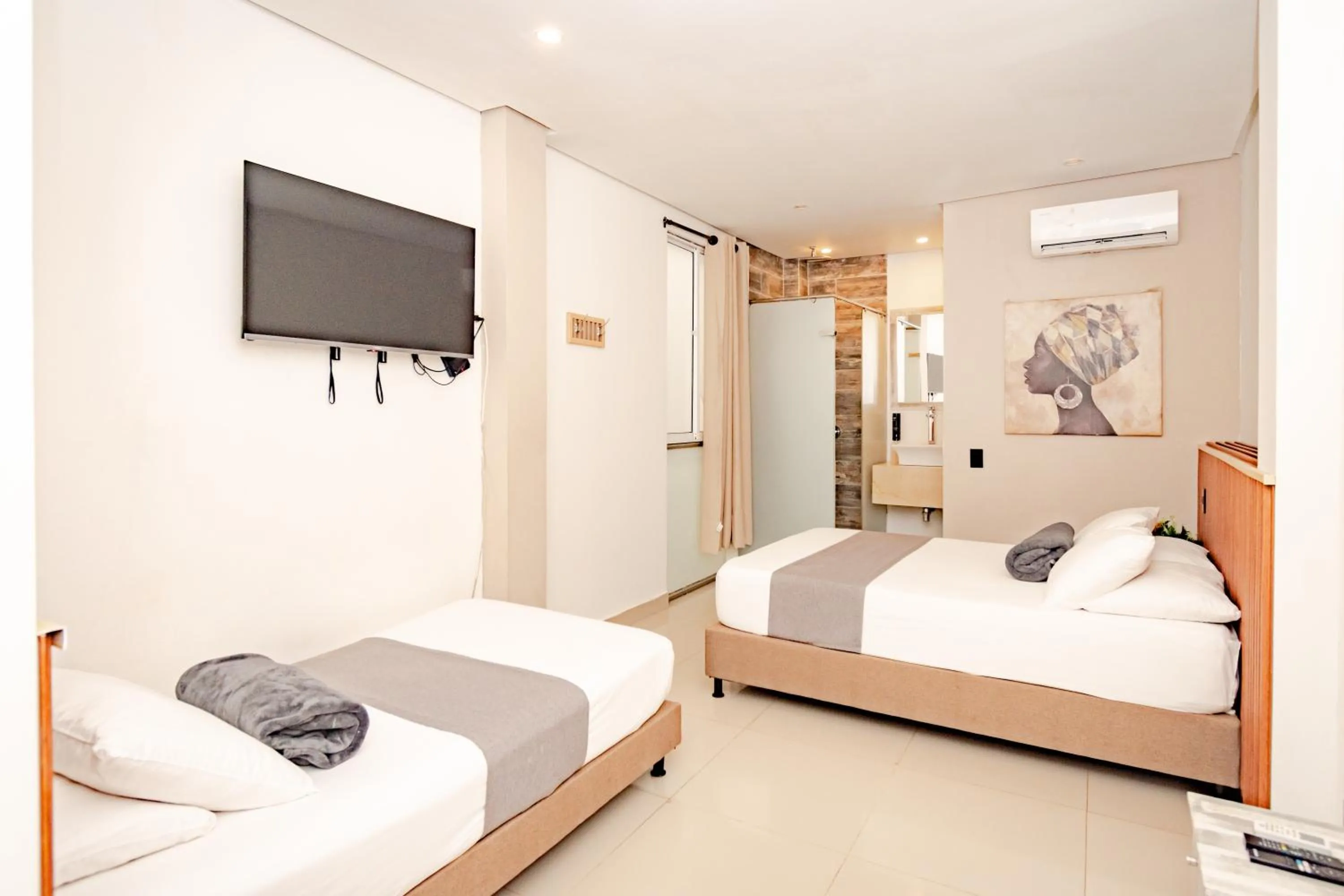 Bed in Casa Amanzi Cartagena by Bernalo Hotels