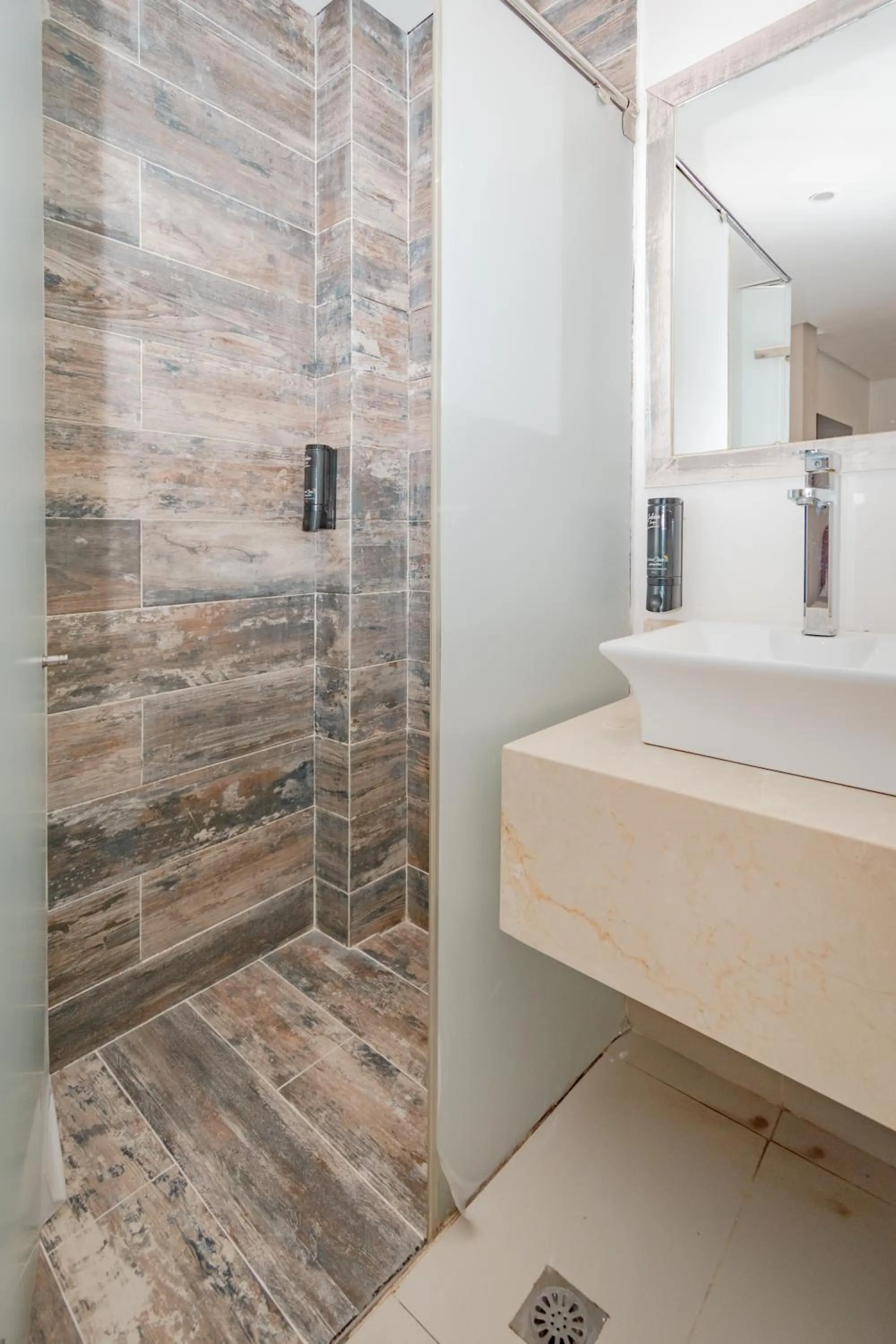 Shower in Casa Amanzi Cartagena by Bernalo Hotels