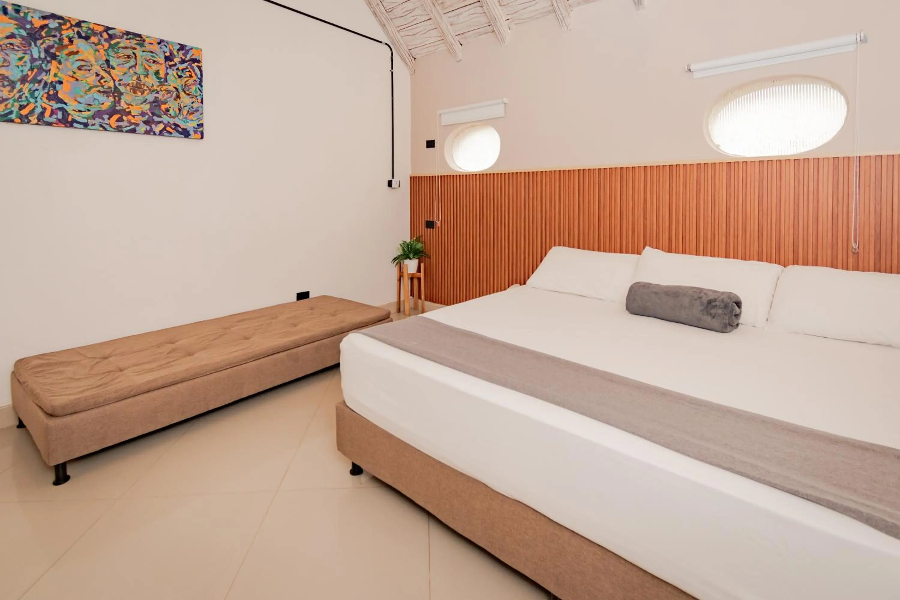 Bed in Casa Amanzi Cartagena by Bernalo Hotels