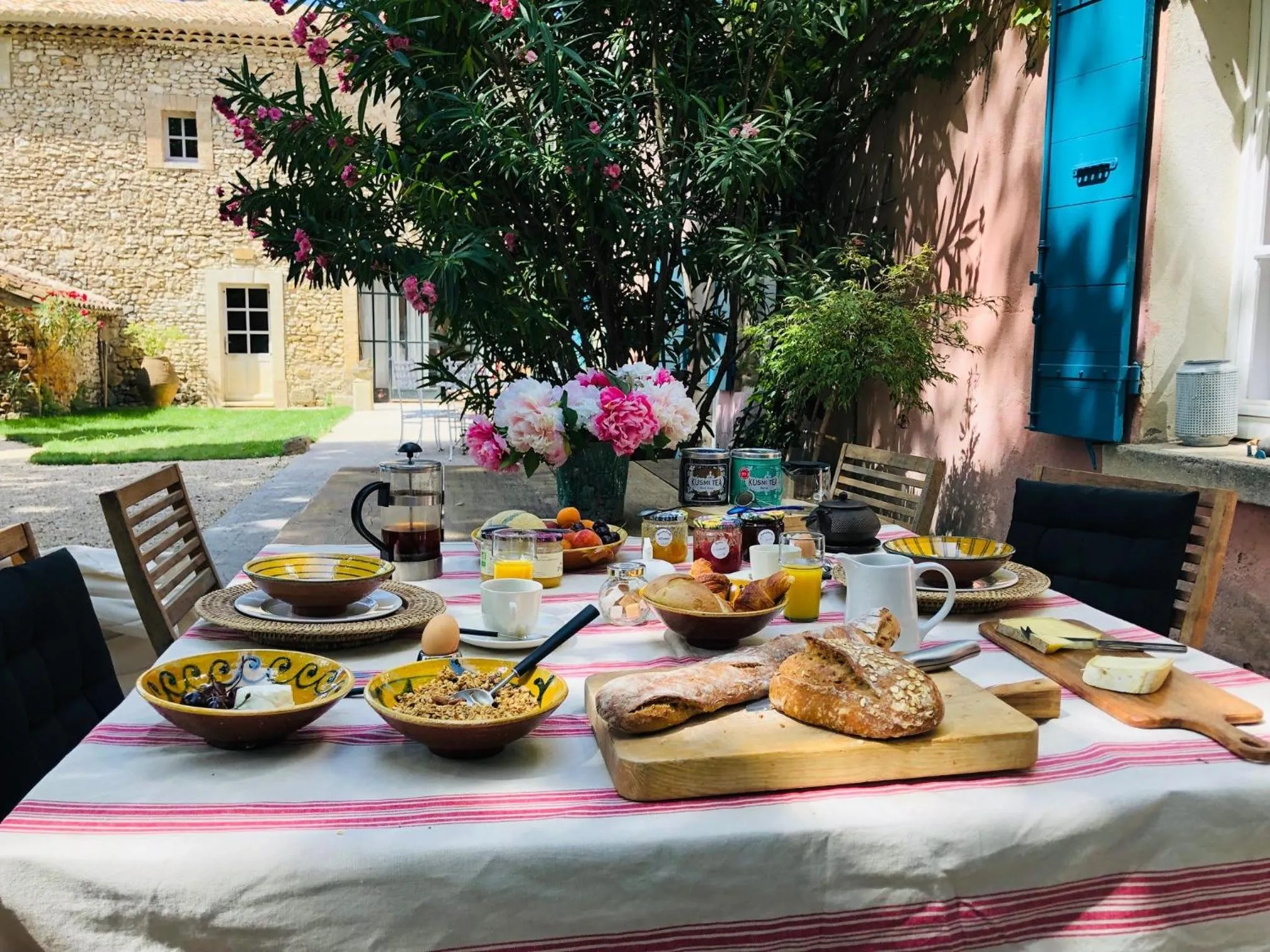 Garden in Le Mas de la Sorgue