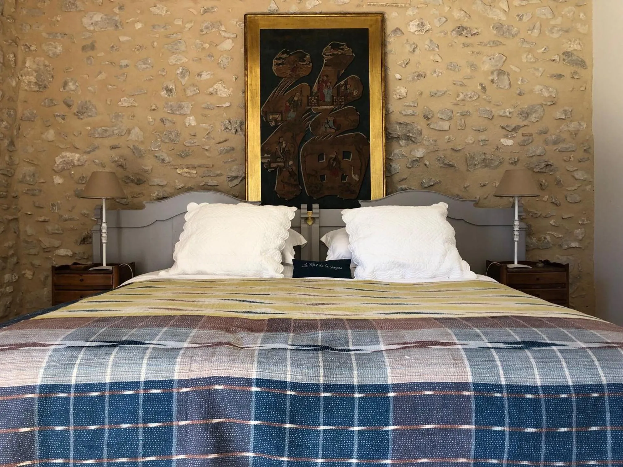 Bedroom, Bed in Le Mas de la Sorgue