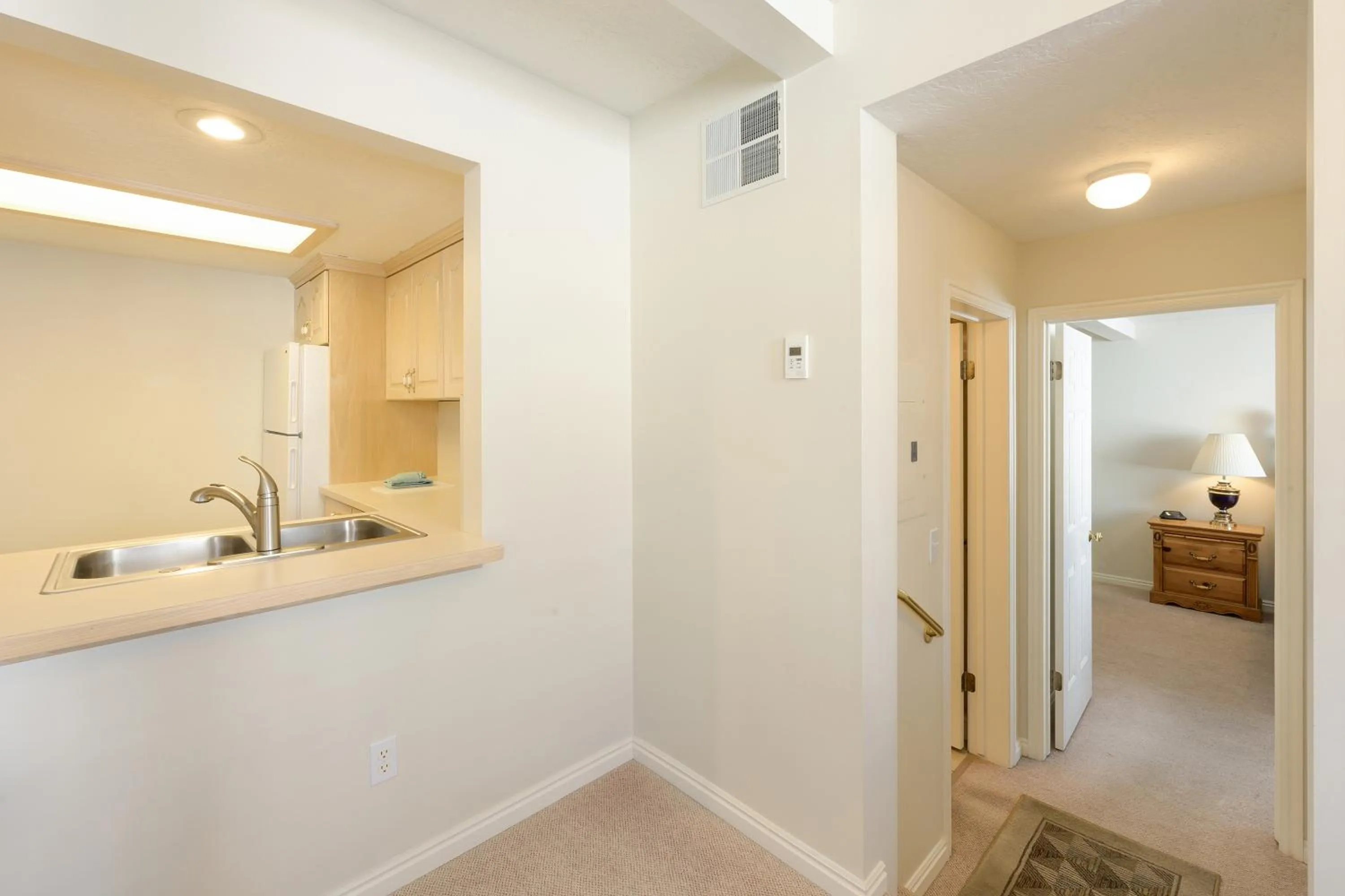 Living room in The Kimball at Temple Square