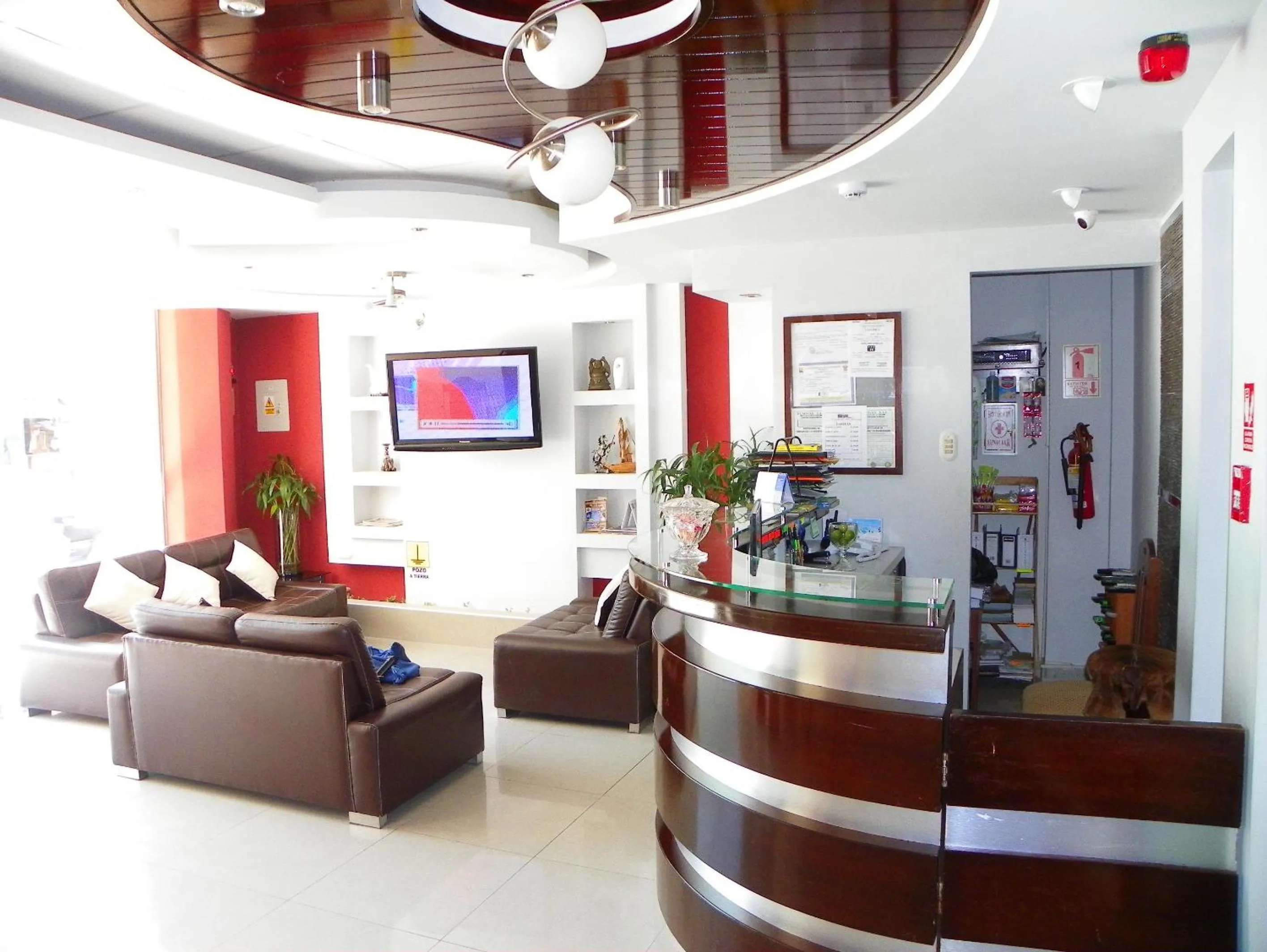 Lobby or reception in Hotel Villa Rita Chiclayo