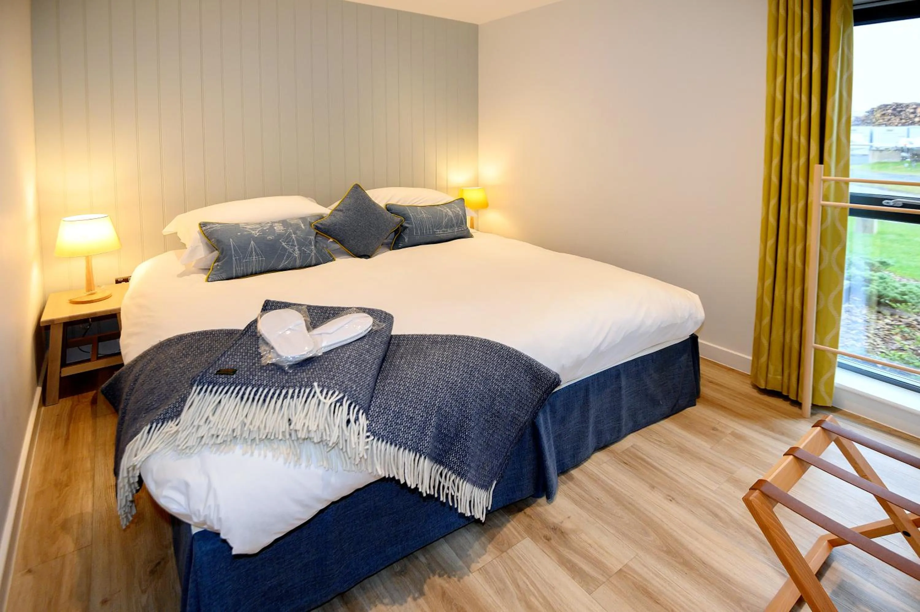 Bed in The Salt Lodge