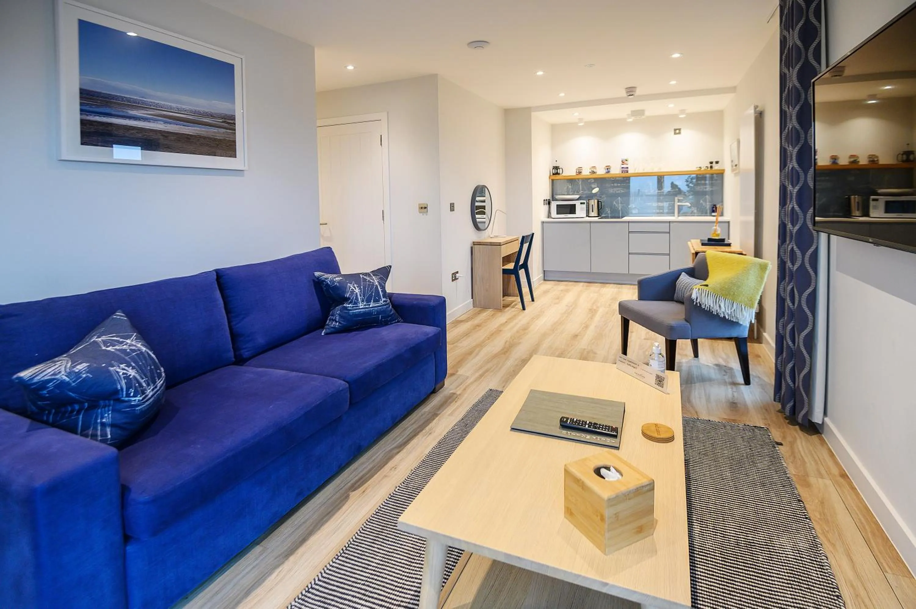 Living room in The Salt Lodge