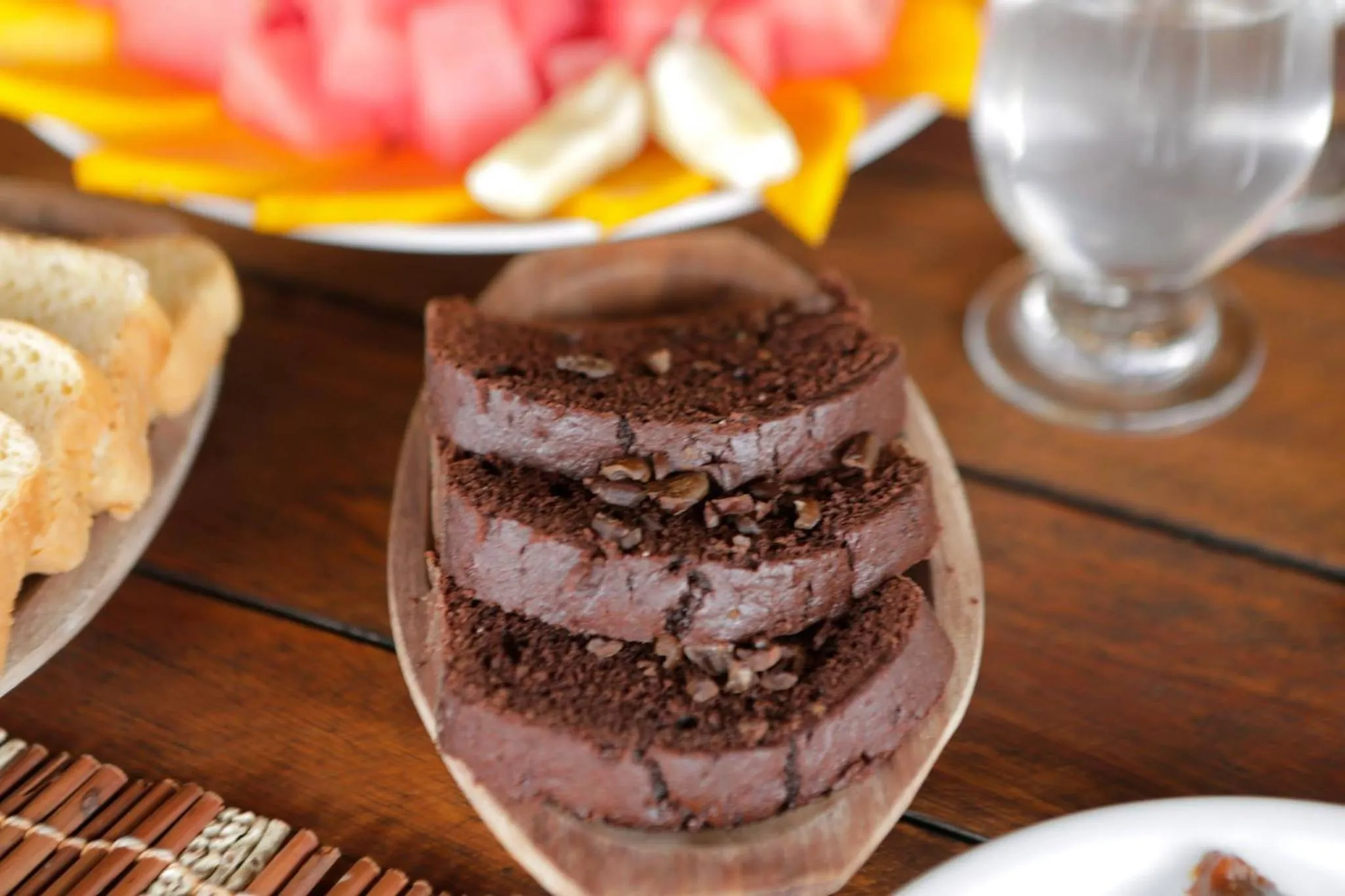 Breakfast in Pousada Lagoa do Cassange