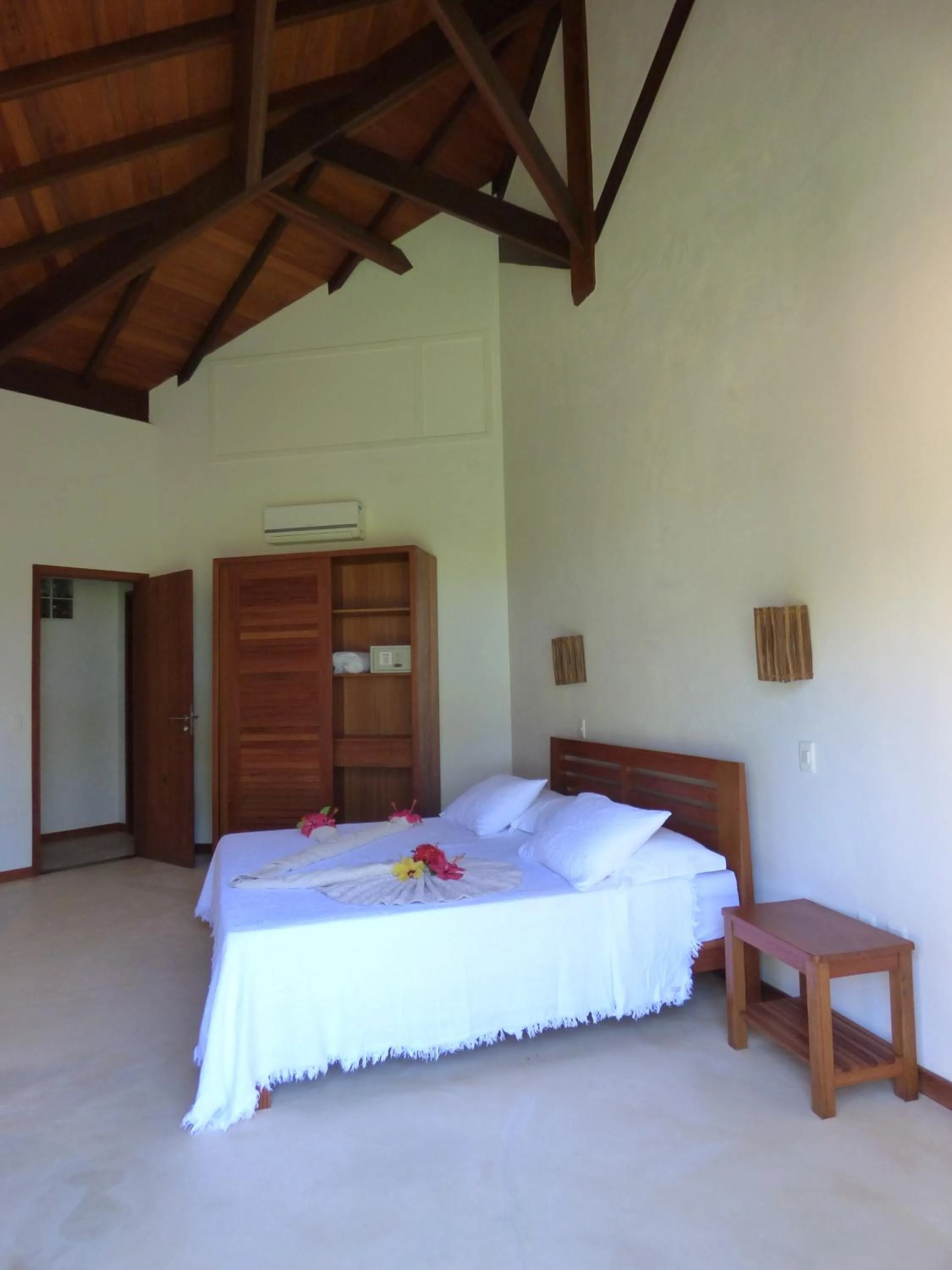 Bed in Pousada Lagoa do Cassange