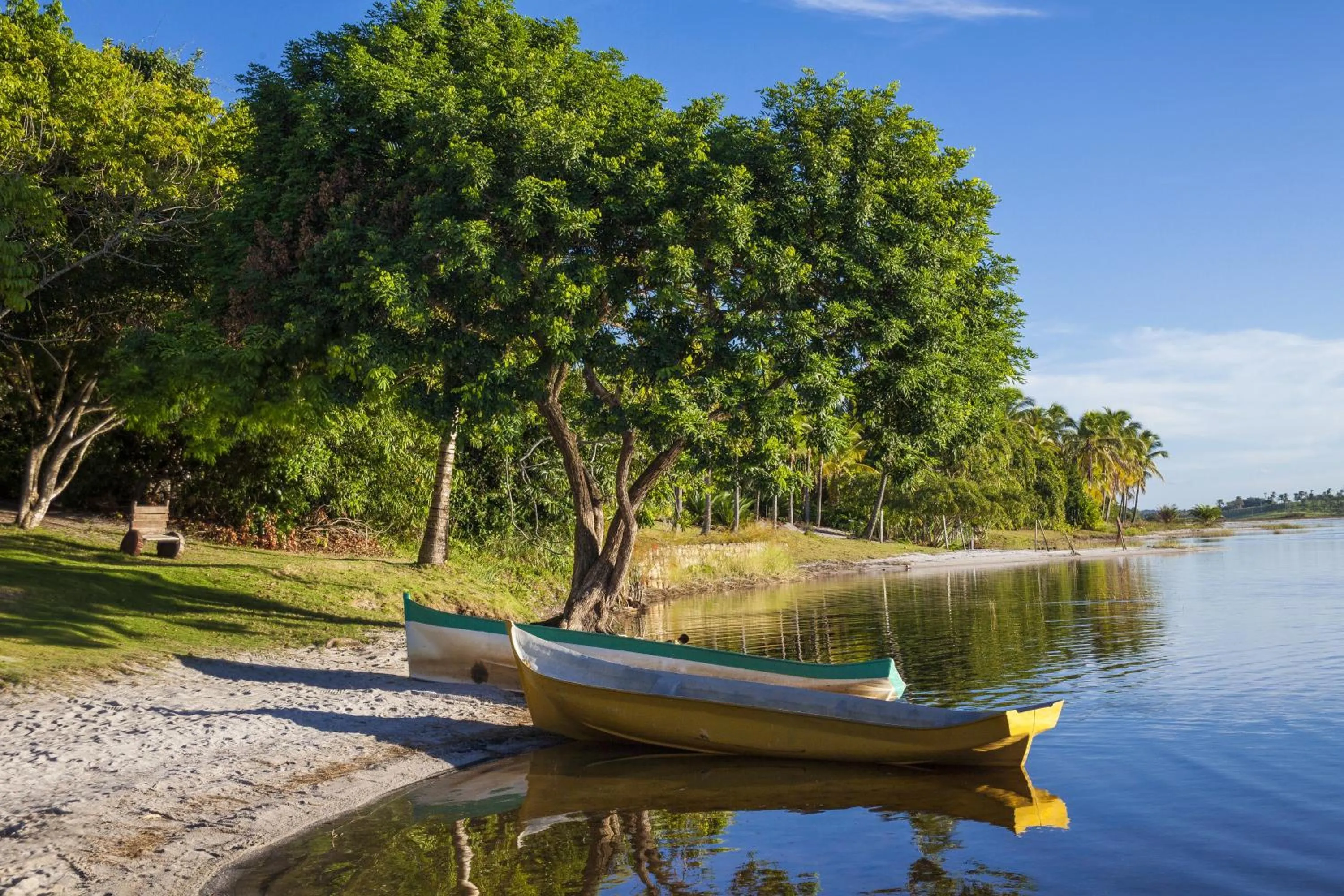 Day in Pousada Lagoa do Cassange