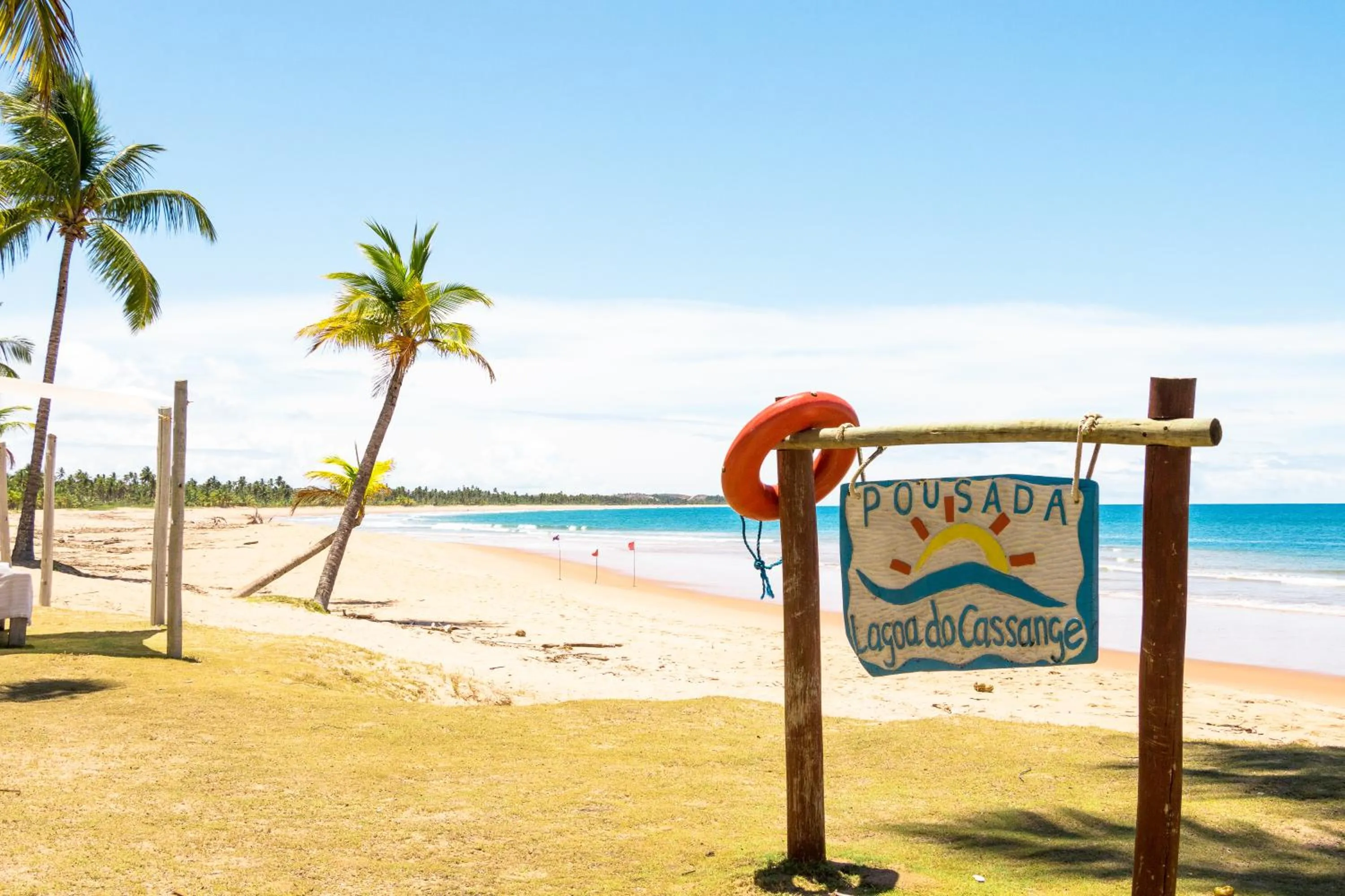 Beach in Pousada Lagoa do Cassange