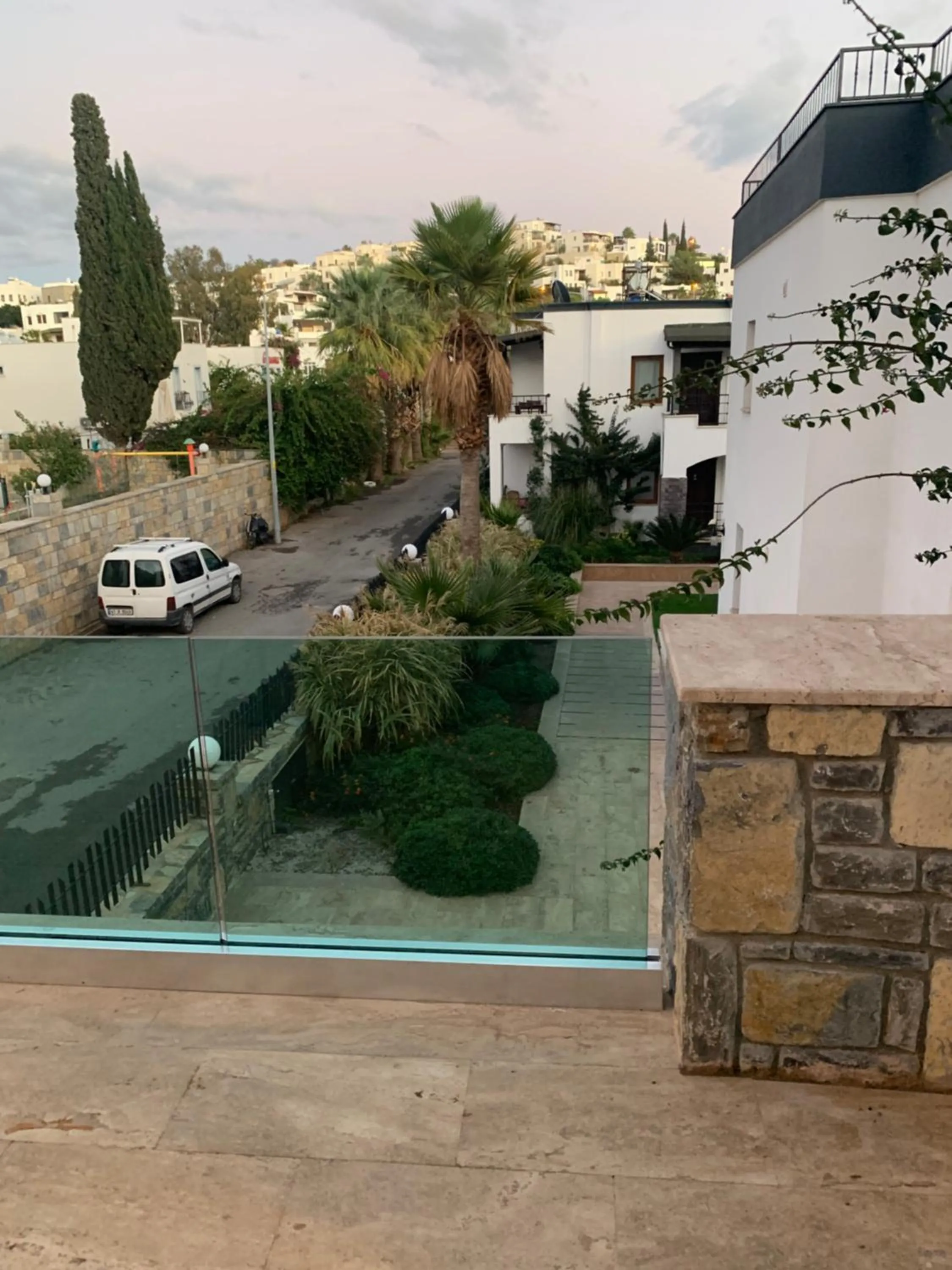 Balcony/Terrace in Orya Aparts