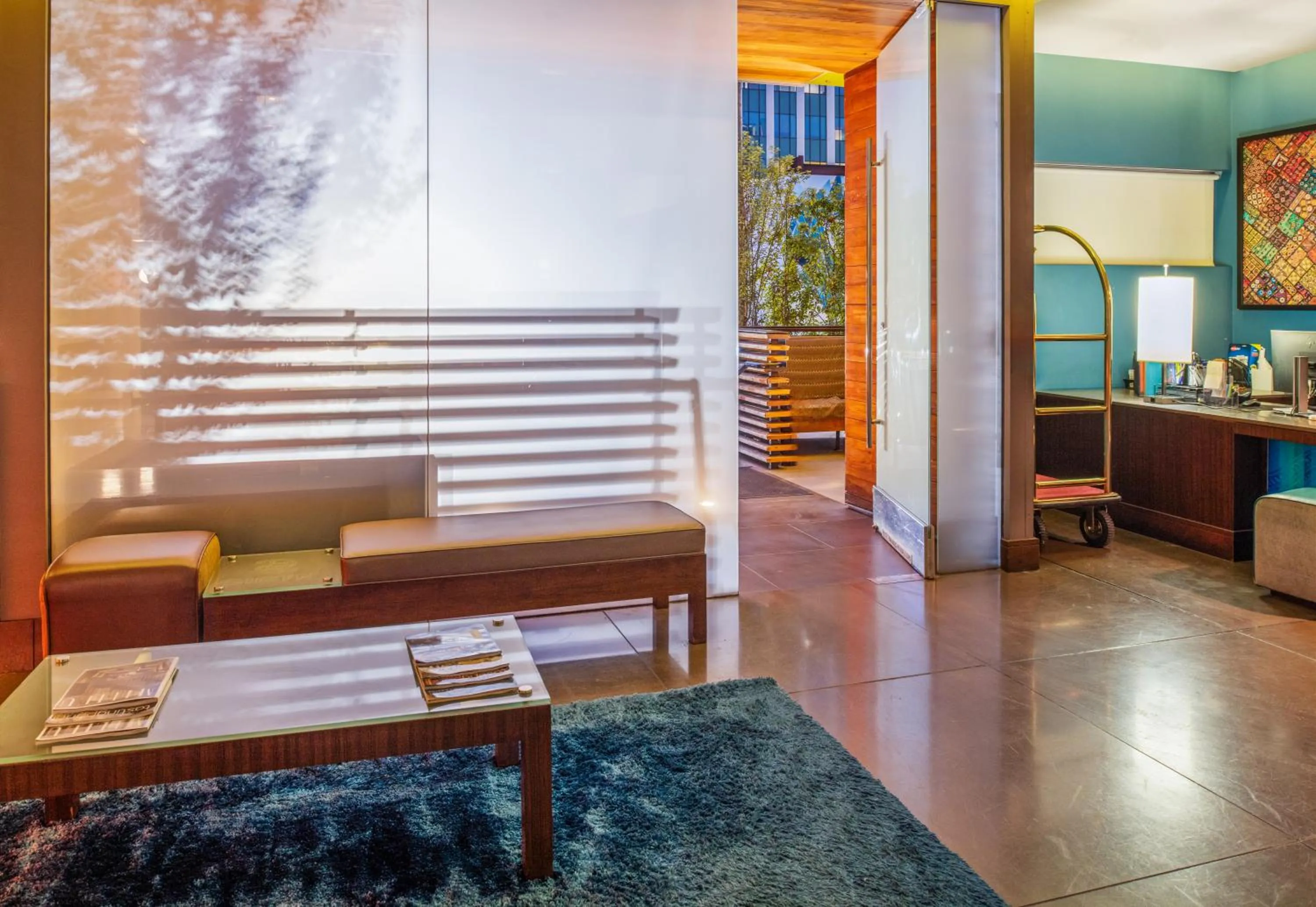 Lobby or reception in SIRTAJ – Beverly Hills