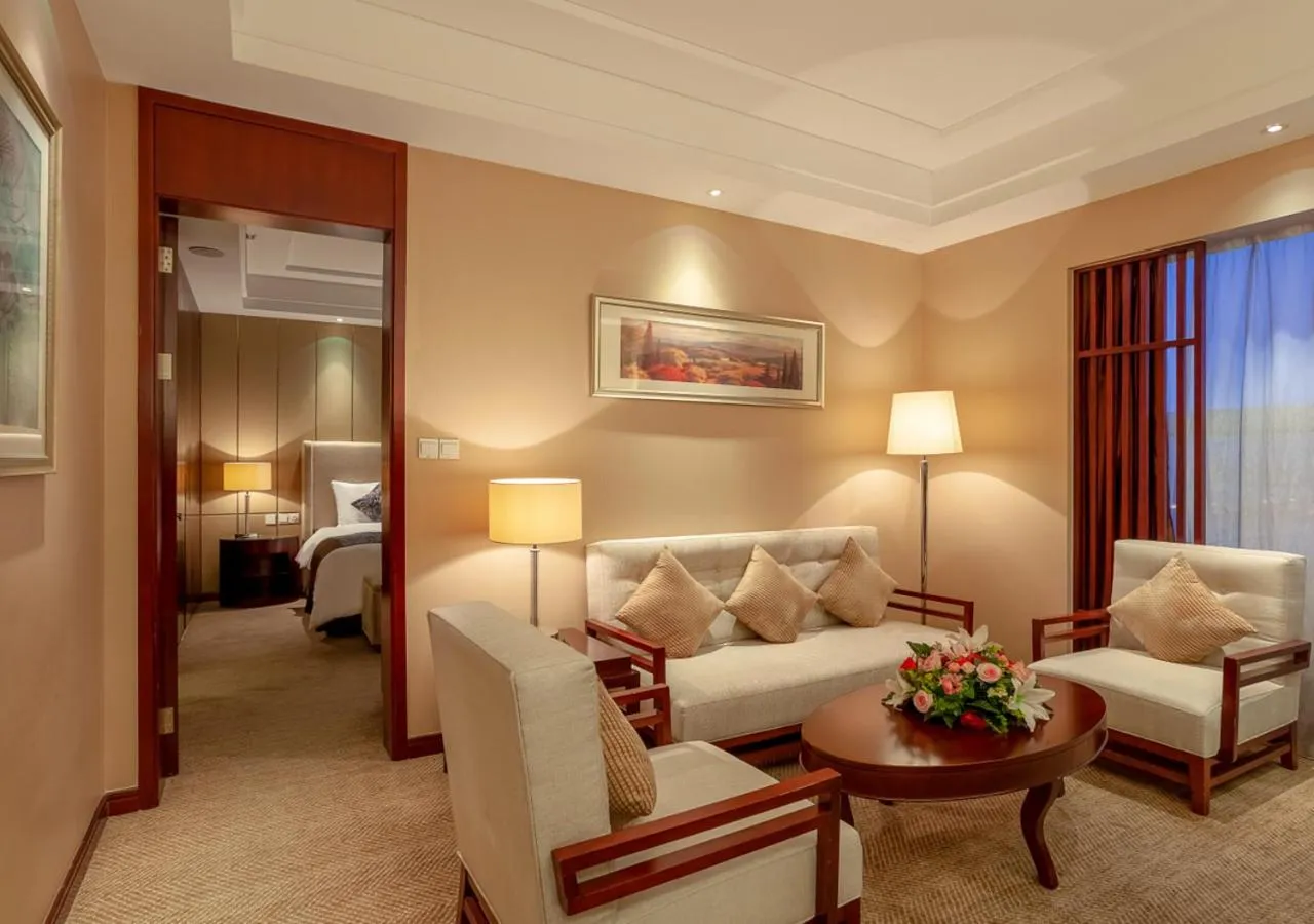 Bed in CYTS Eastern Jiading Hotel Shanghai - Original CYTS GreenTree Eastern International Hotel