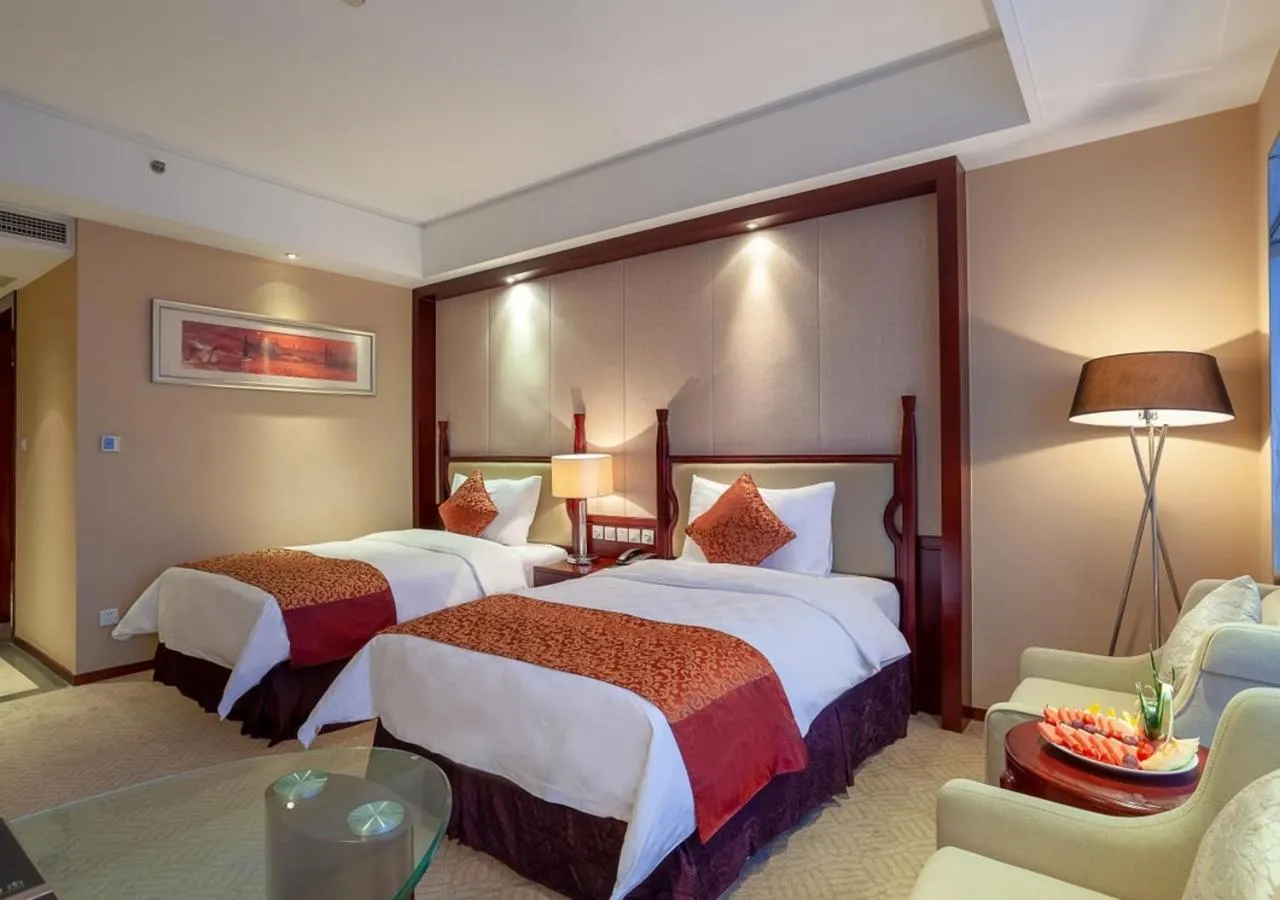 Bed in CYTS Eastern Jiading Hotel Shanghai - Original CYTS GreenTree Eastern International Hotel