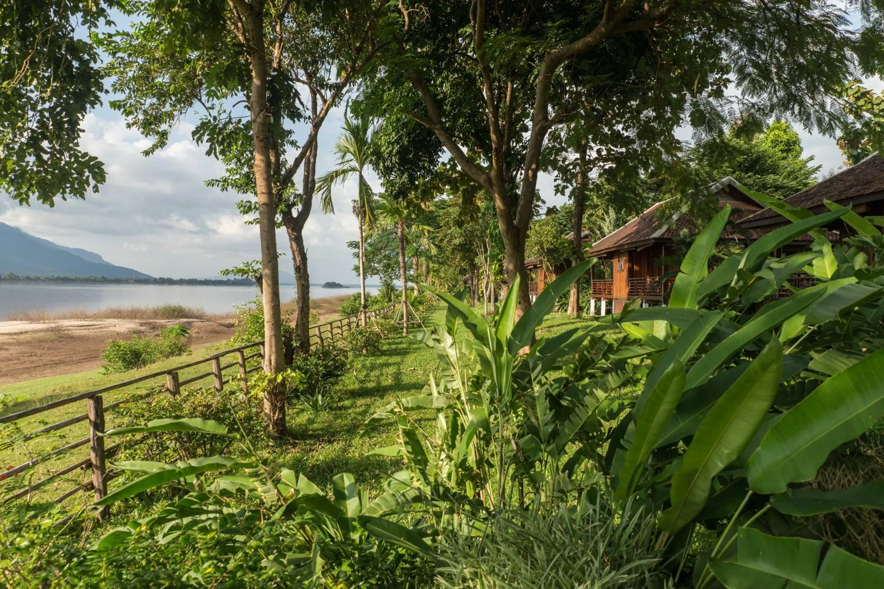 Garden in La Folie Lodge