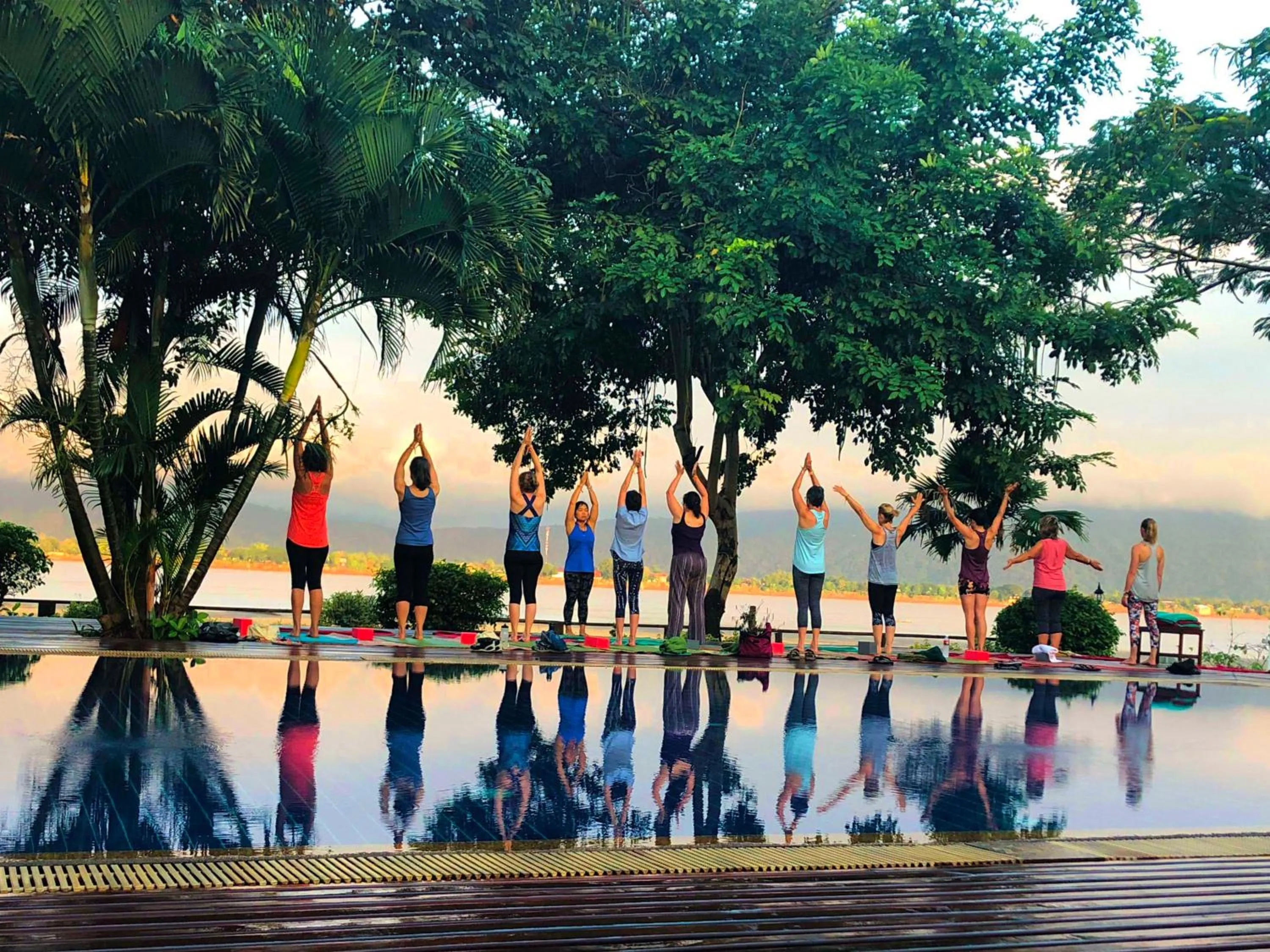 Fitness centre/facilities in La Folie Lodge