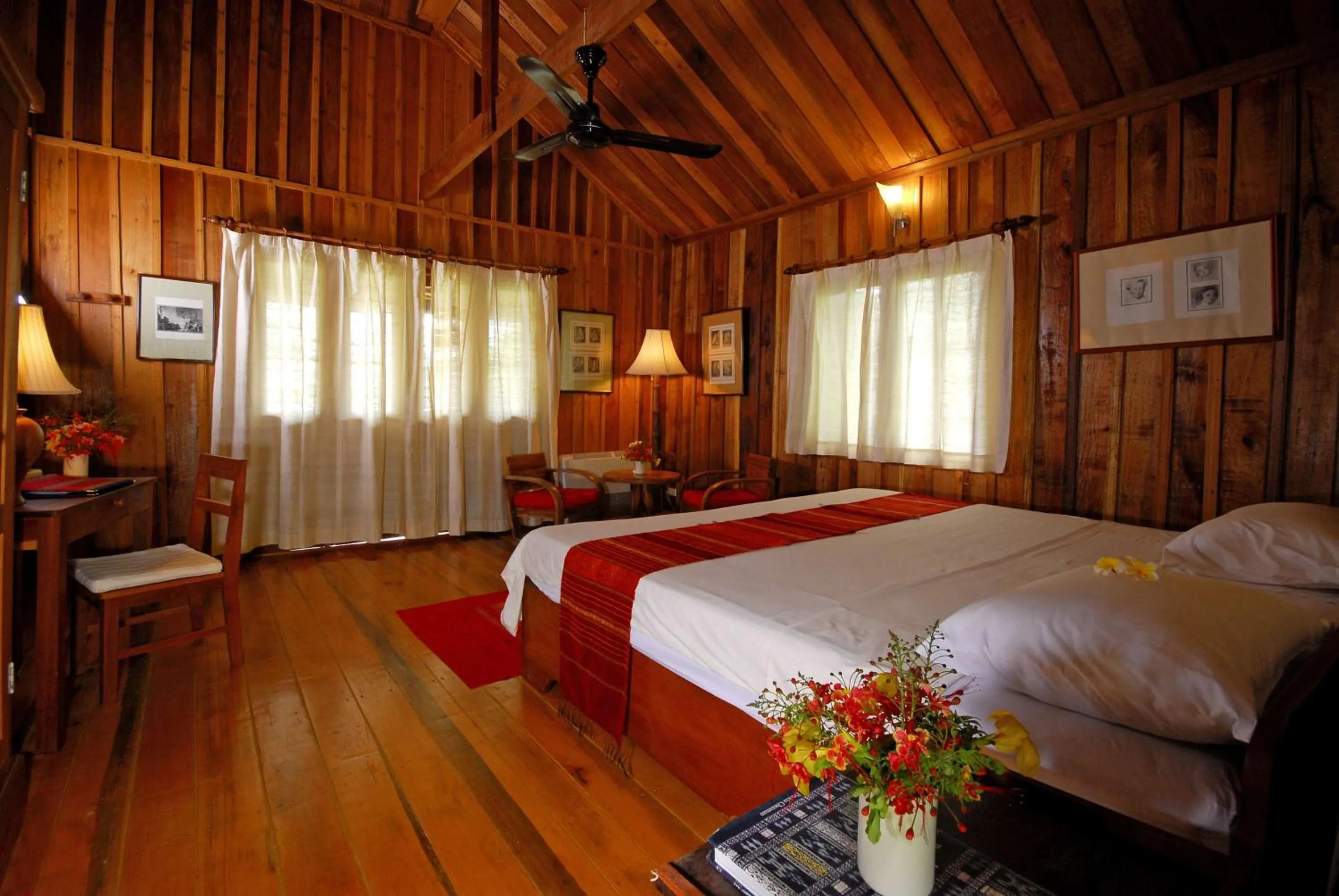 Bed in La Folie Lodge