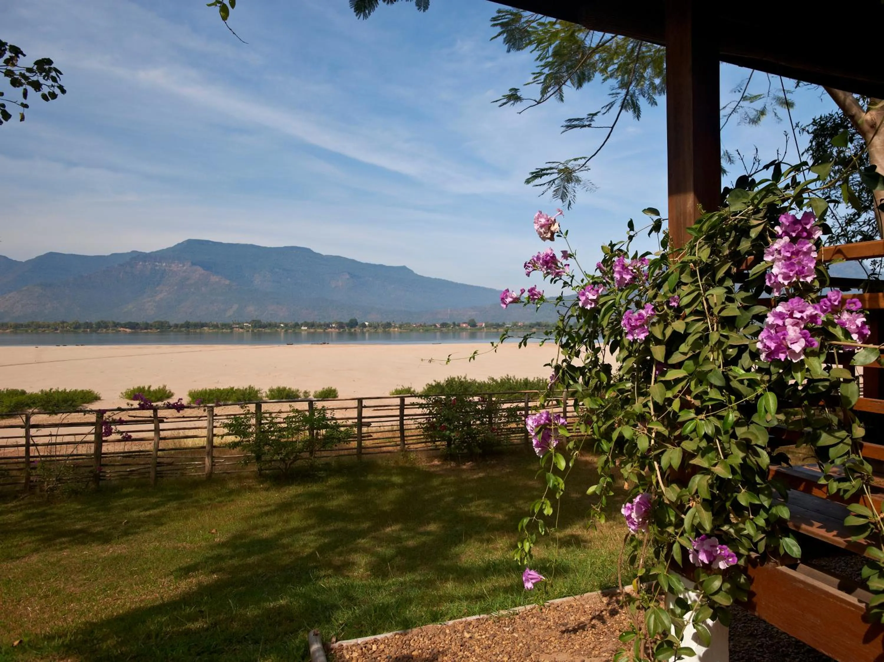 Garden in La Folie Lodge