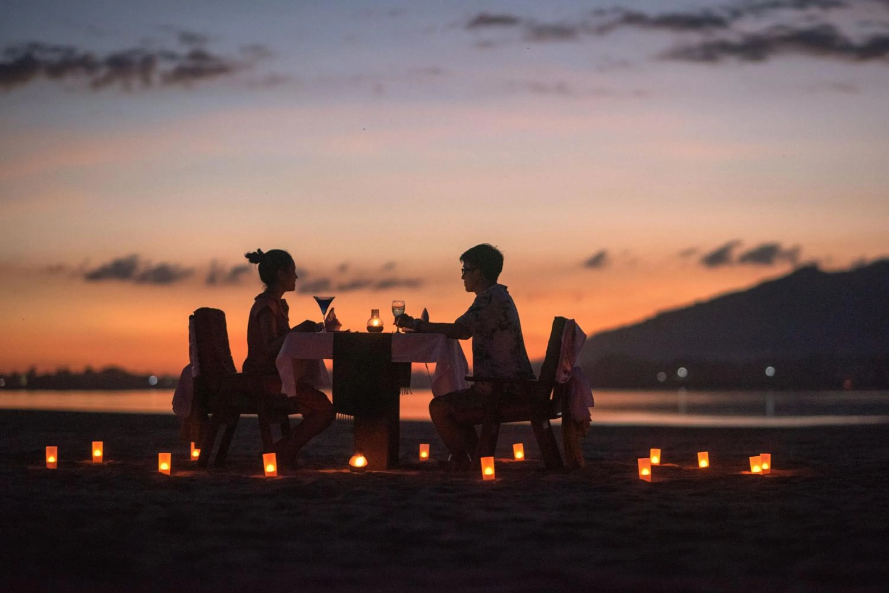 People in La Folie Lodge