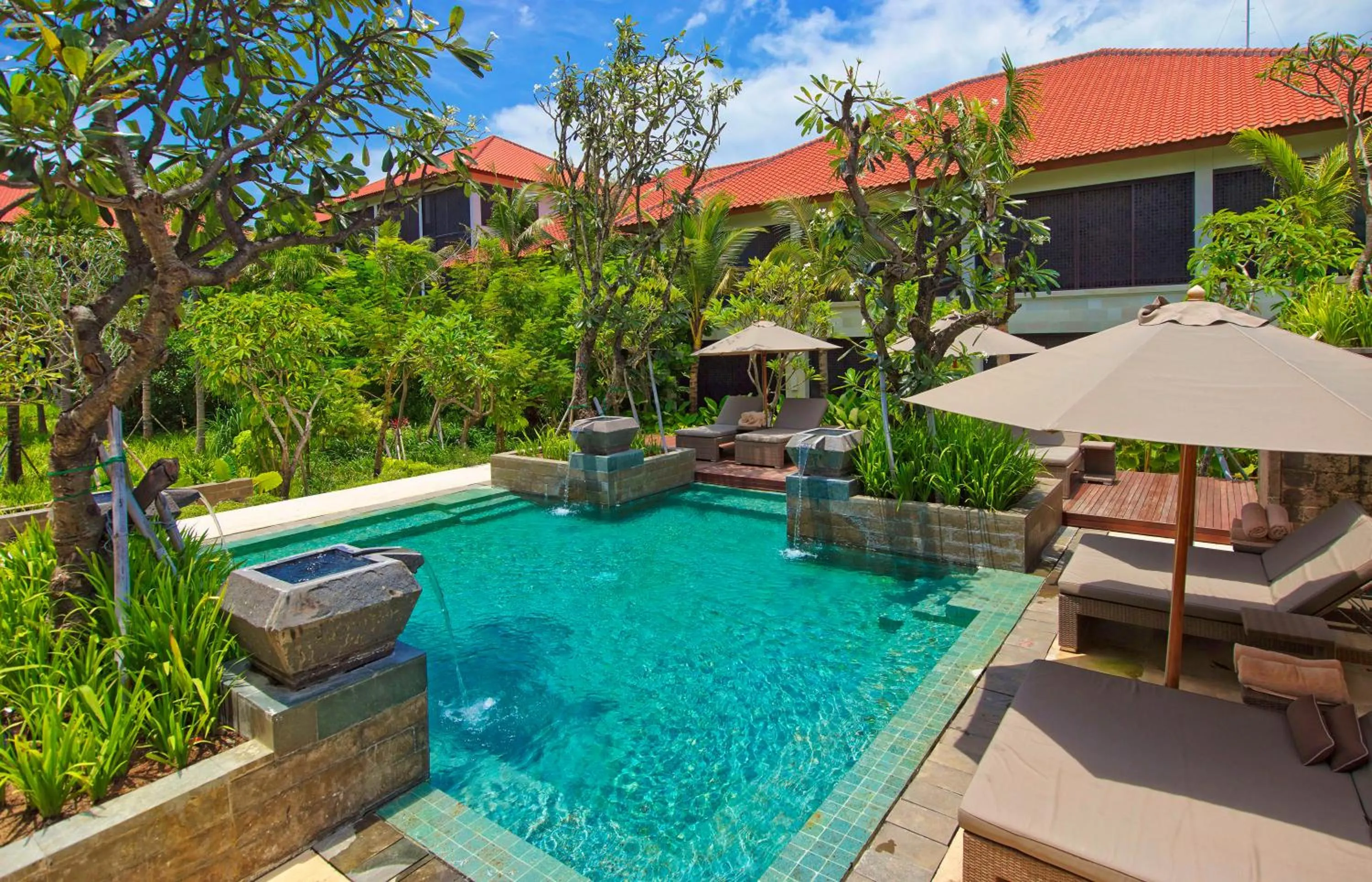 Swimming pool in InterContinental Bali Sanur Resort by IHG