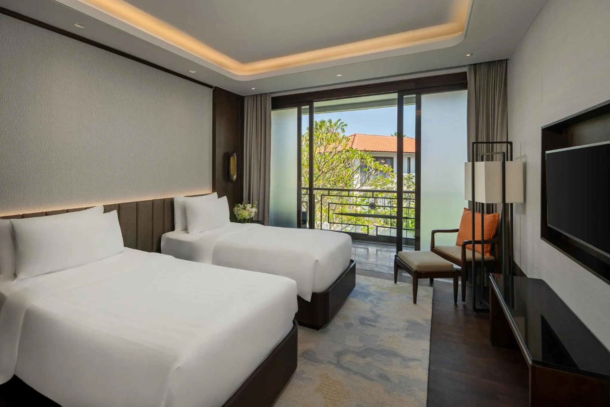 Photo of the whole room, Bed in InterContinental Bali Sanur Resort by IHG