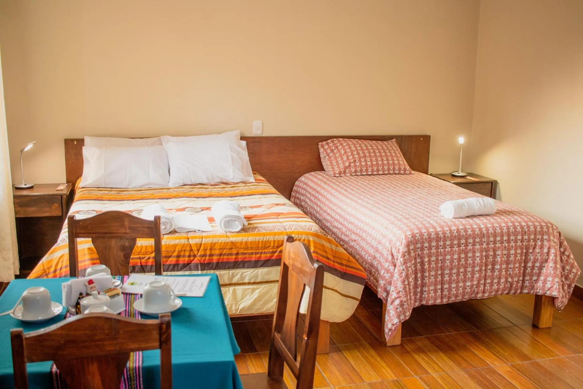 Bed in Allin Illary Eco Hospedaje