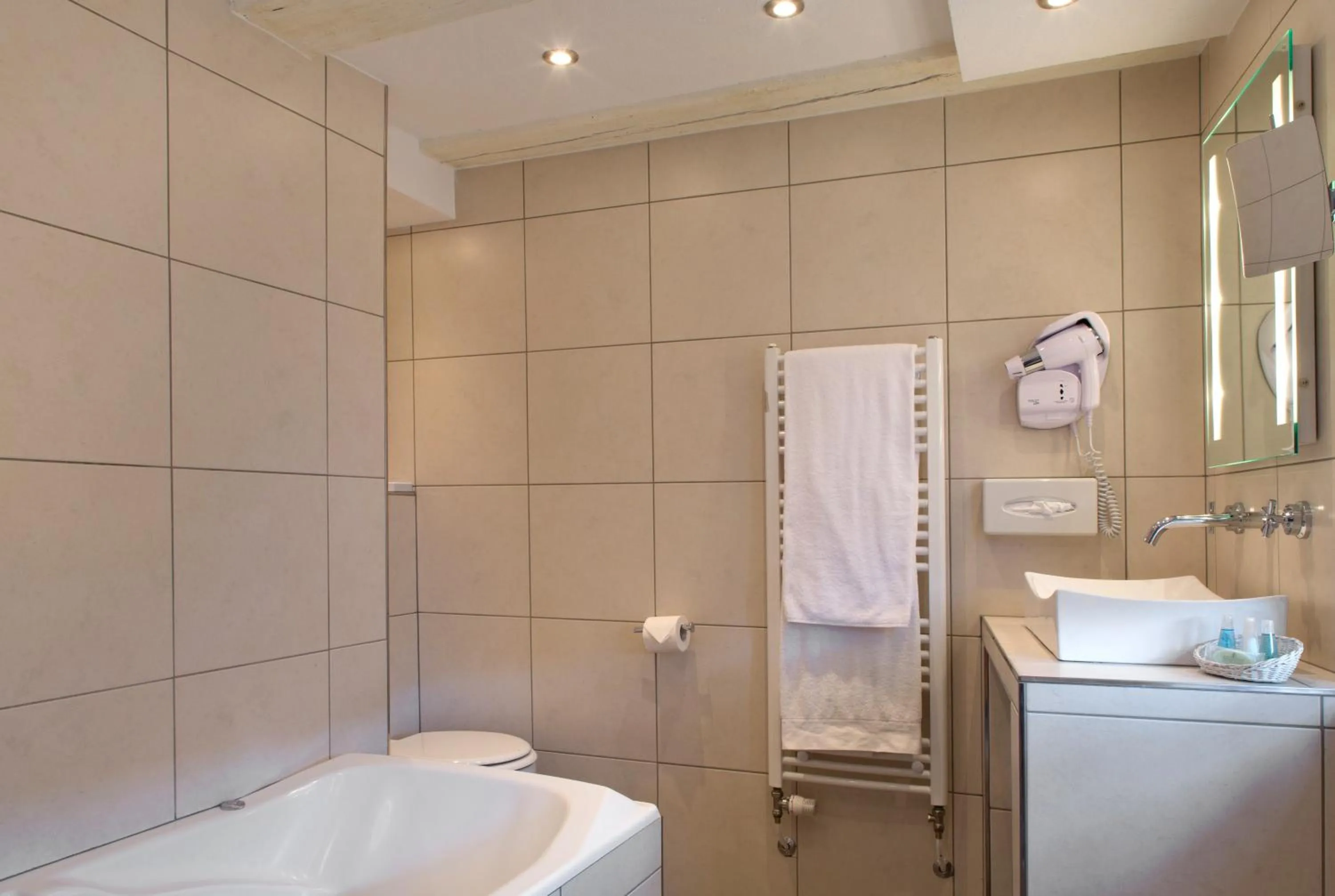 Bathroom in Hotel Restaurant Le Maréchal - Teritoria