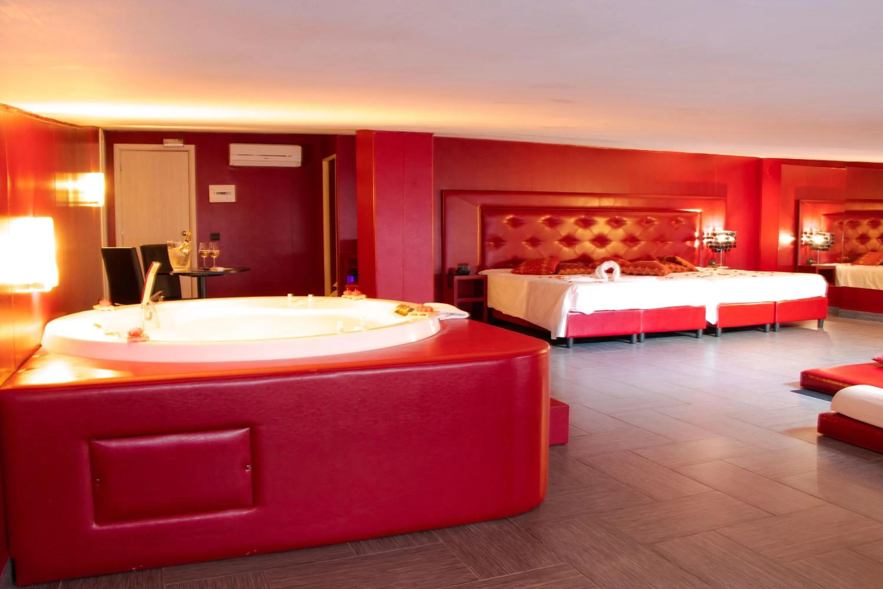 Bed in Hotel Masaniello Luxury