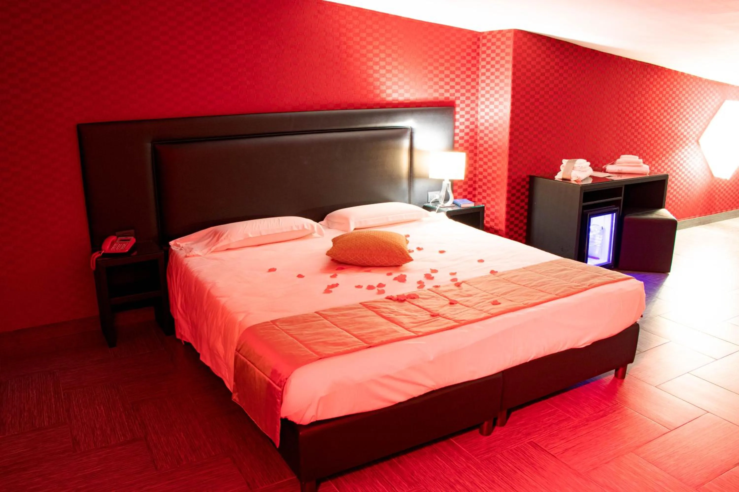 Bed in Hotel Masaniello Luxury