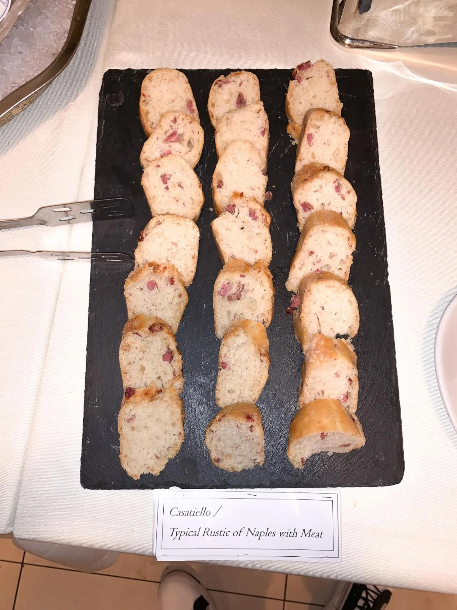 Food in Hotel Masaniello Luxury