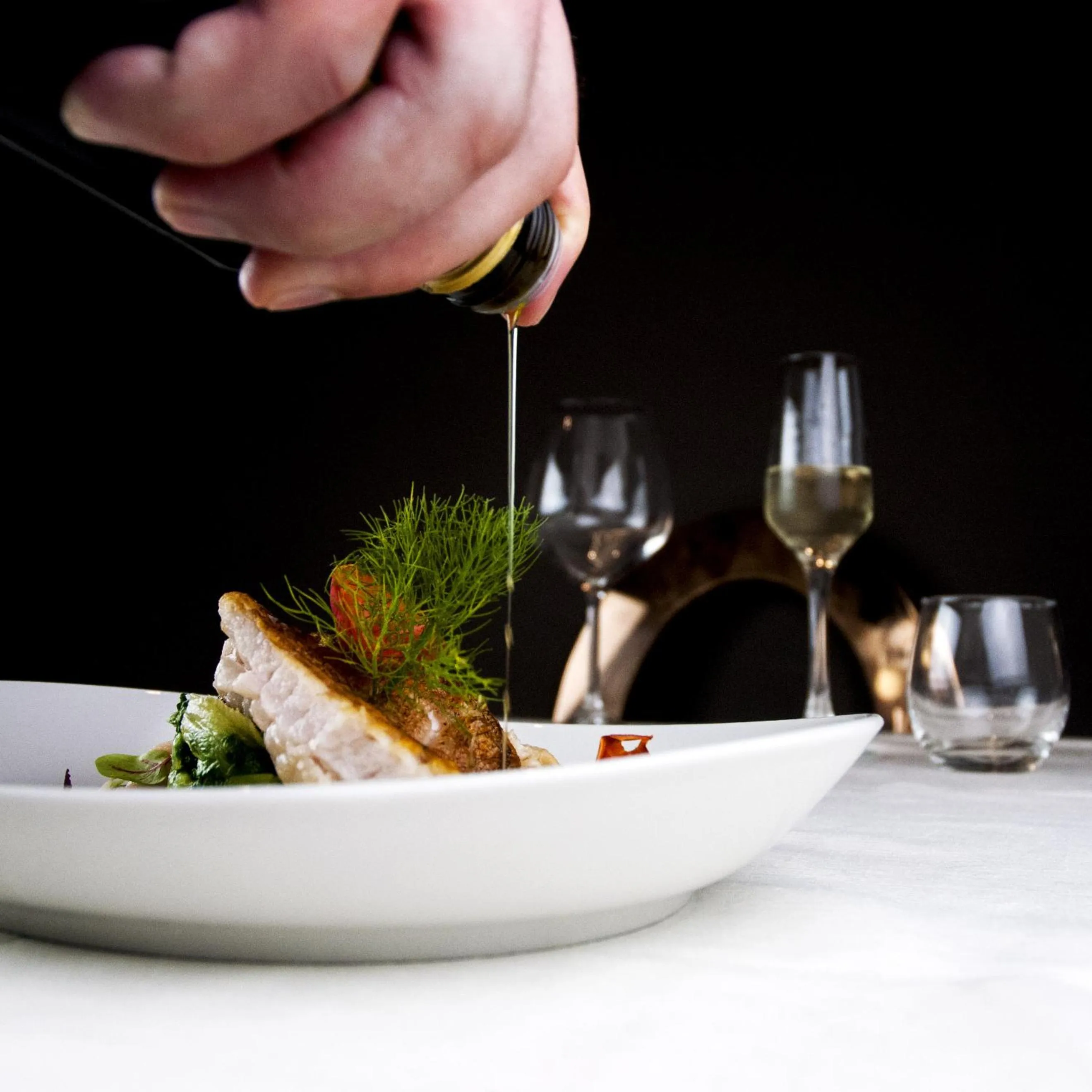 Restaurant/places to eat in Hotel Masaniello Luxury