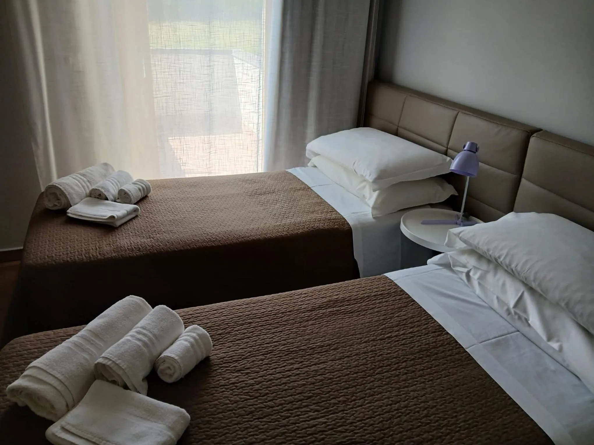 Bed in Country House Poggio Alto