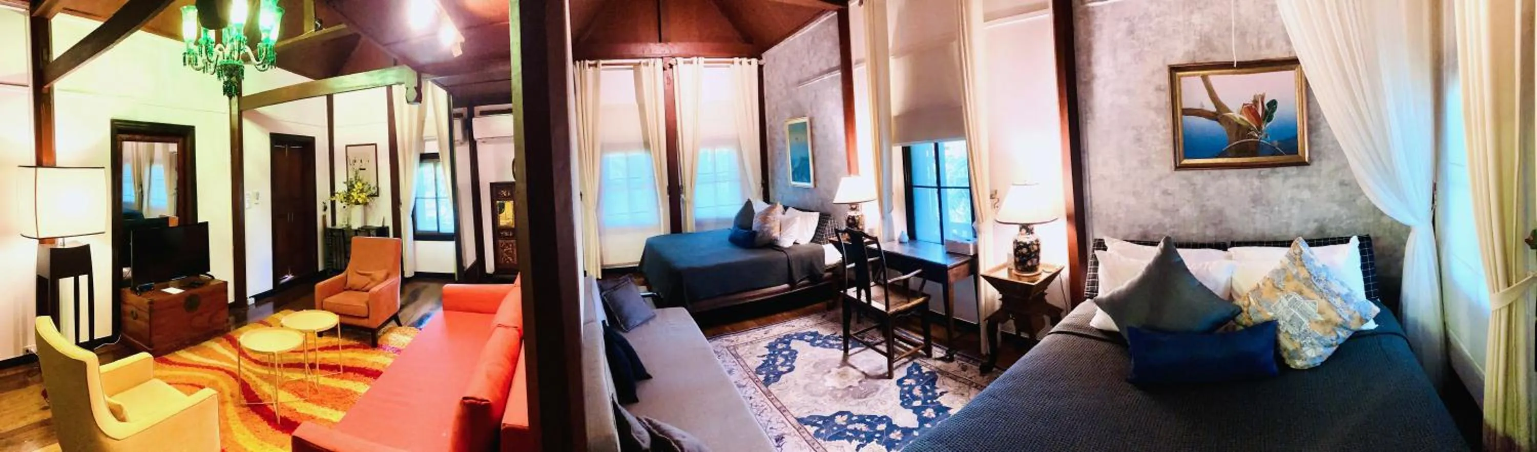Bed in Ban Kaew Villas