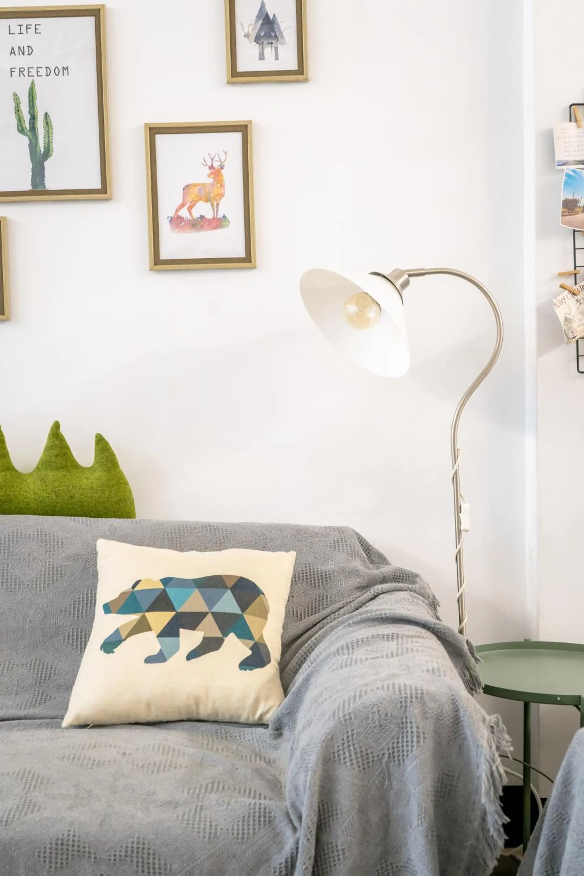 Living room in Utopia Hostel