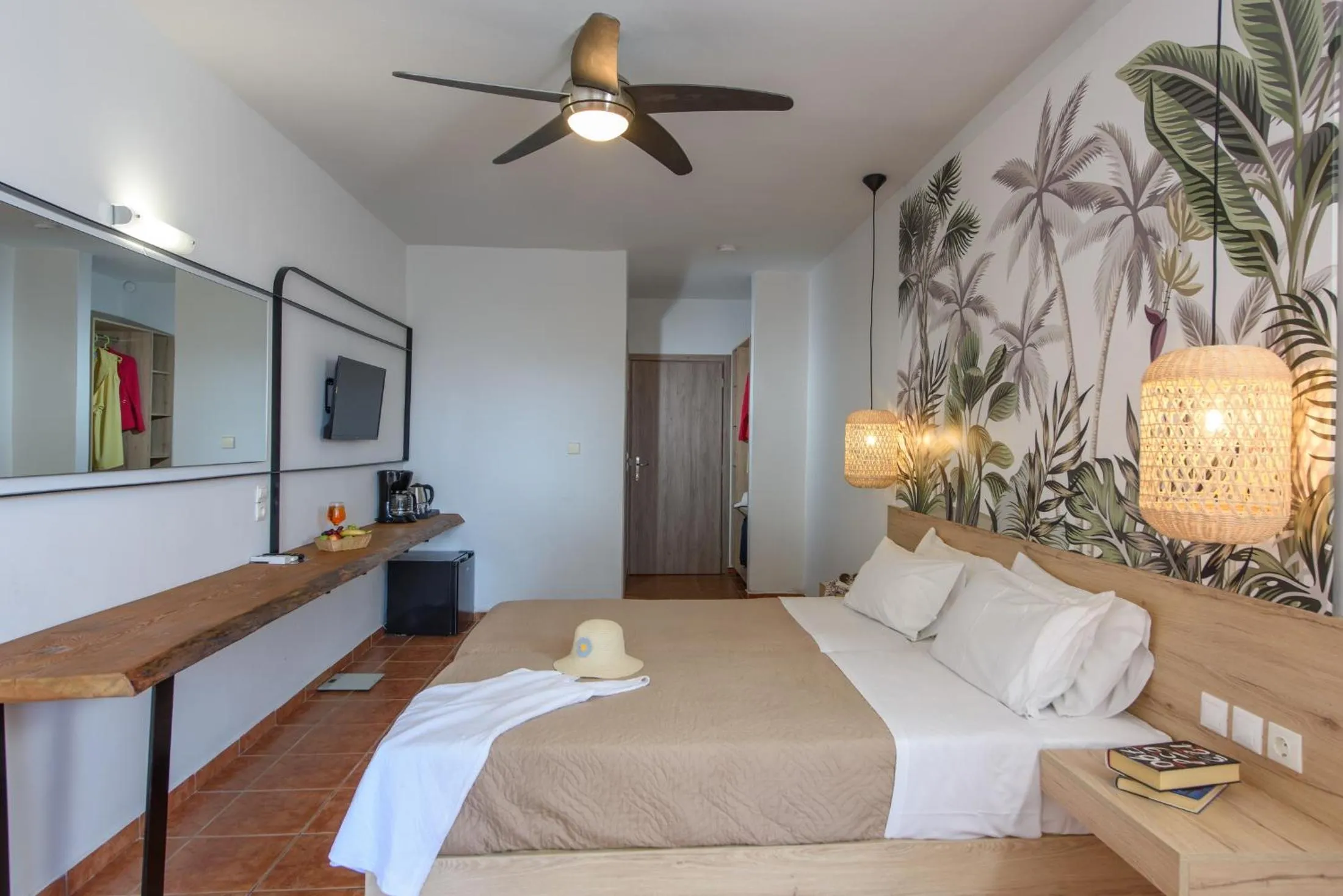 Bed in Eurohotel Theo Hotel