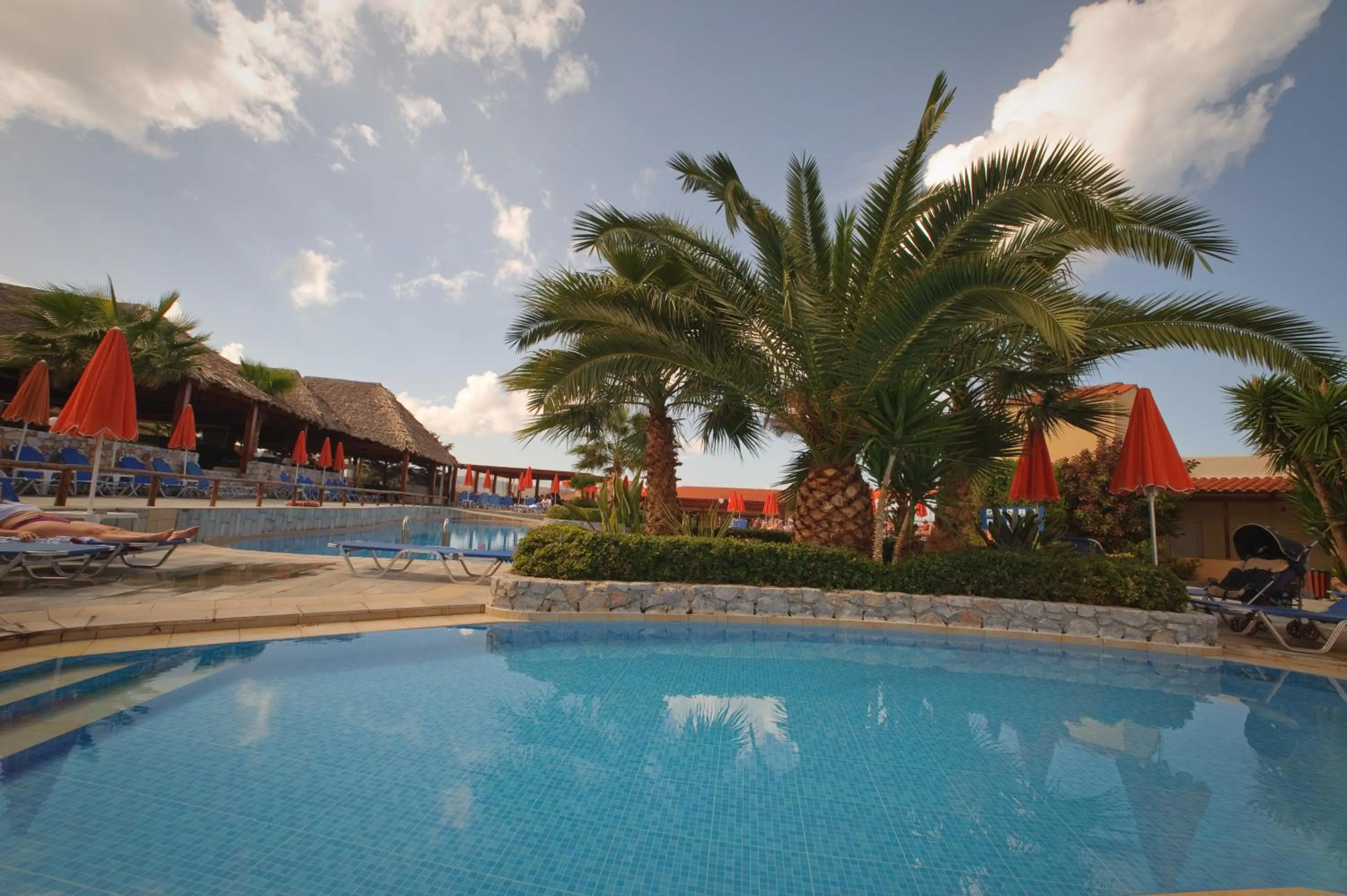 Swimming pool in Eurohotel Theo Hotel
