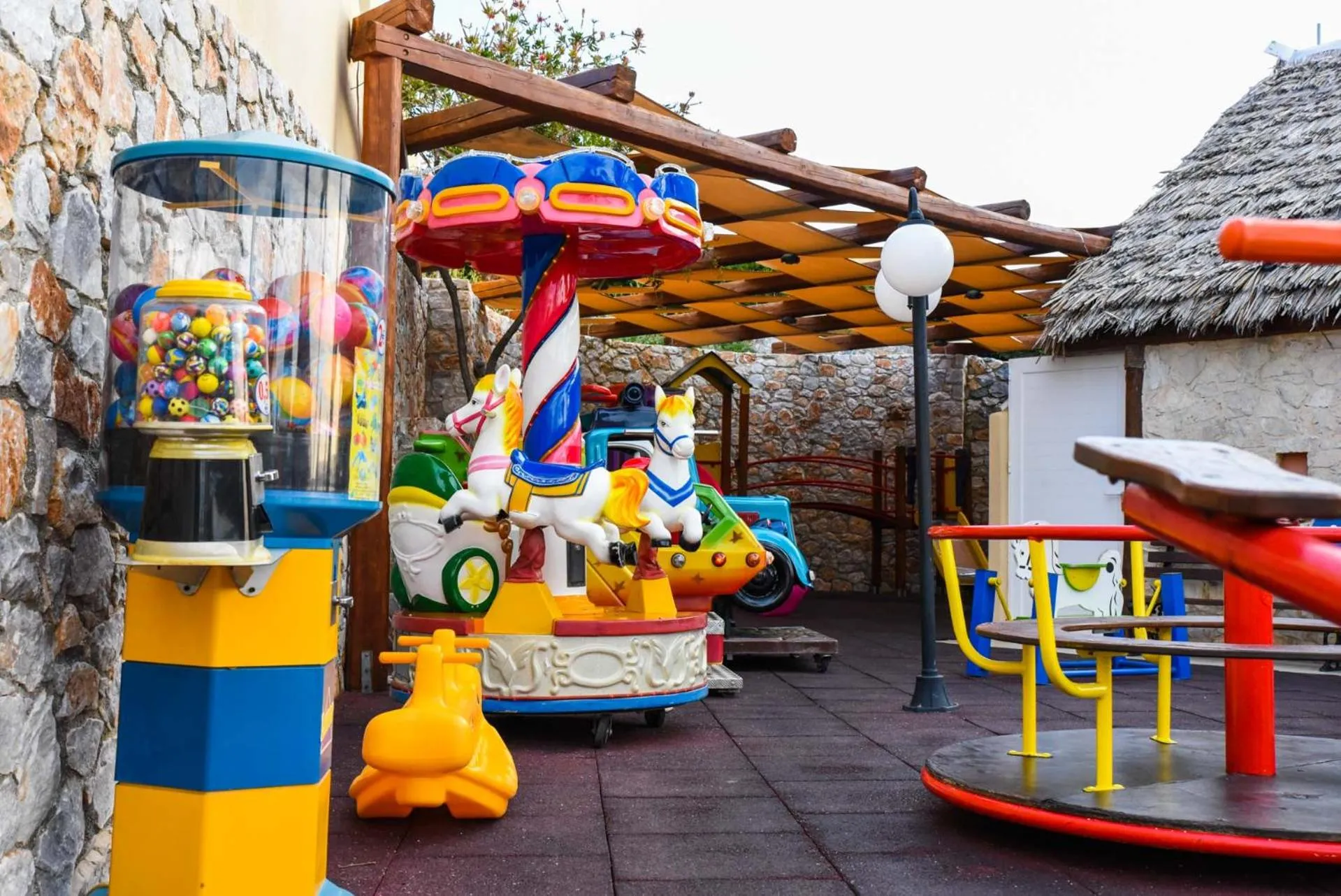 Children play ground in Eurohotel Theo Hotel