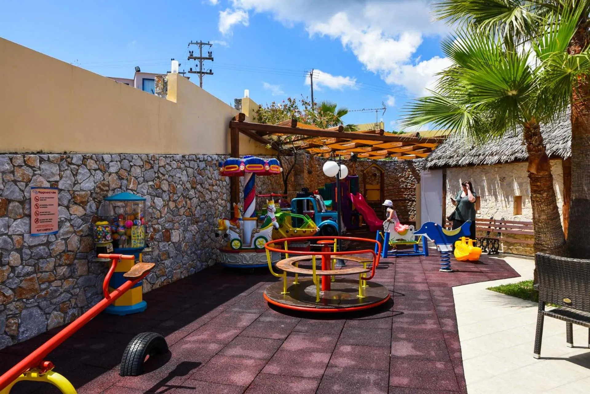 Children play ground in Eurohotel Theo Hotel