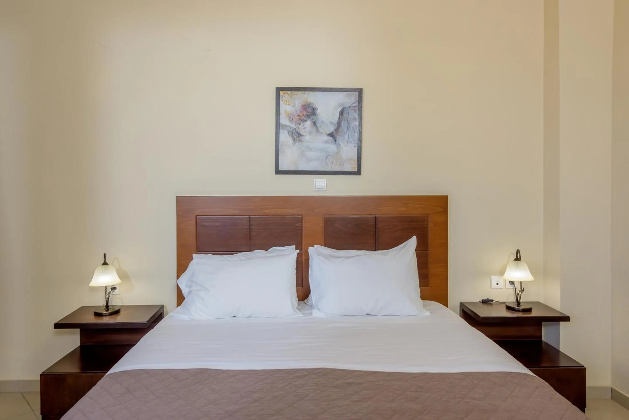 Bedroom in Eurohotel Theo Hotel