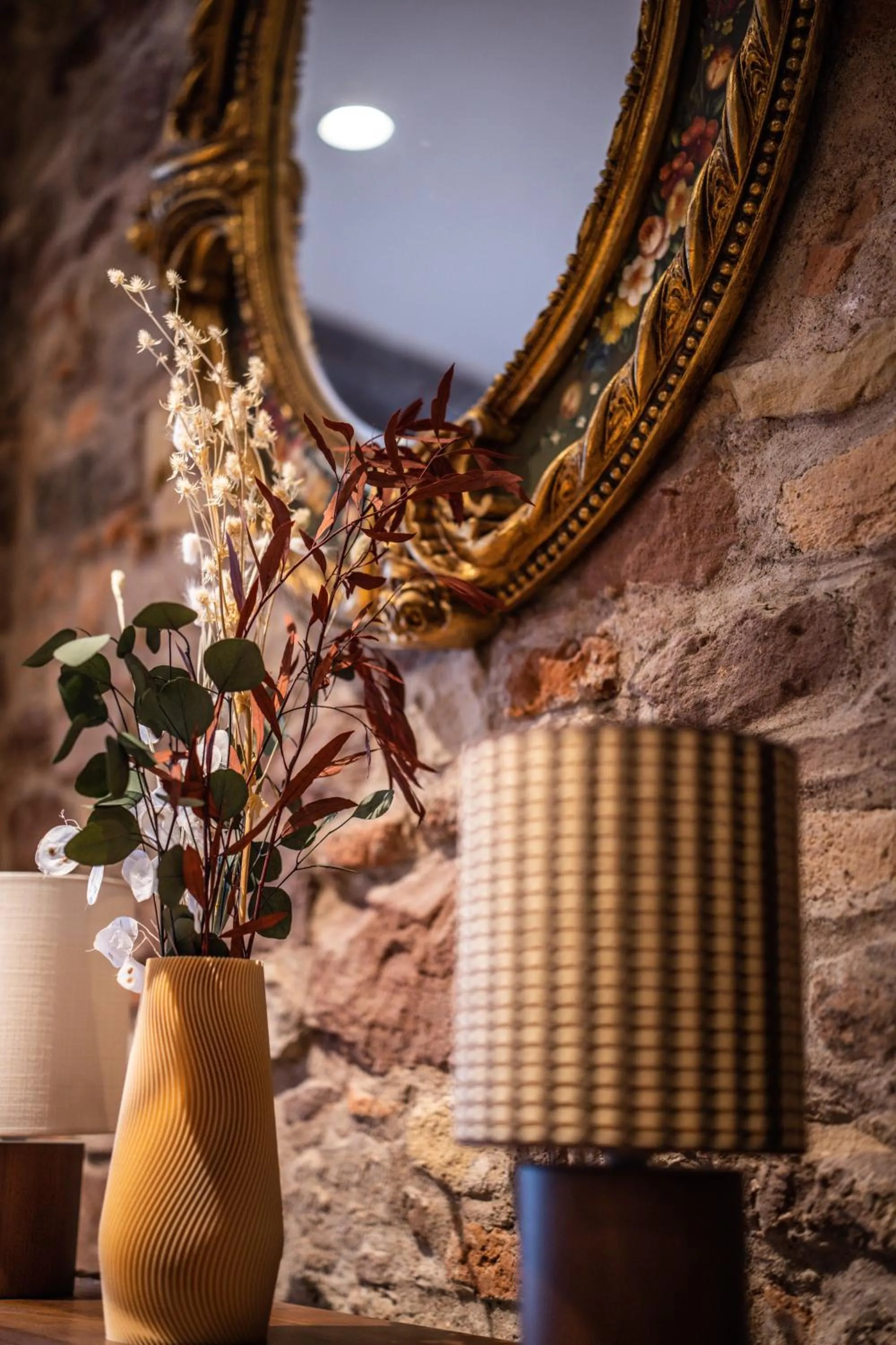 Decorative detail in Logis Hotel L'Ours de Mutzig