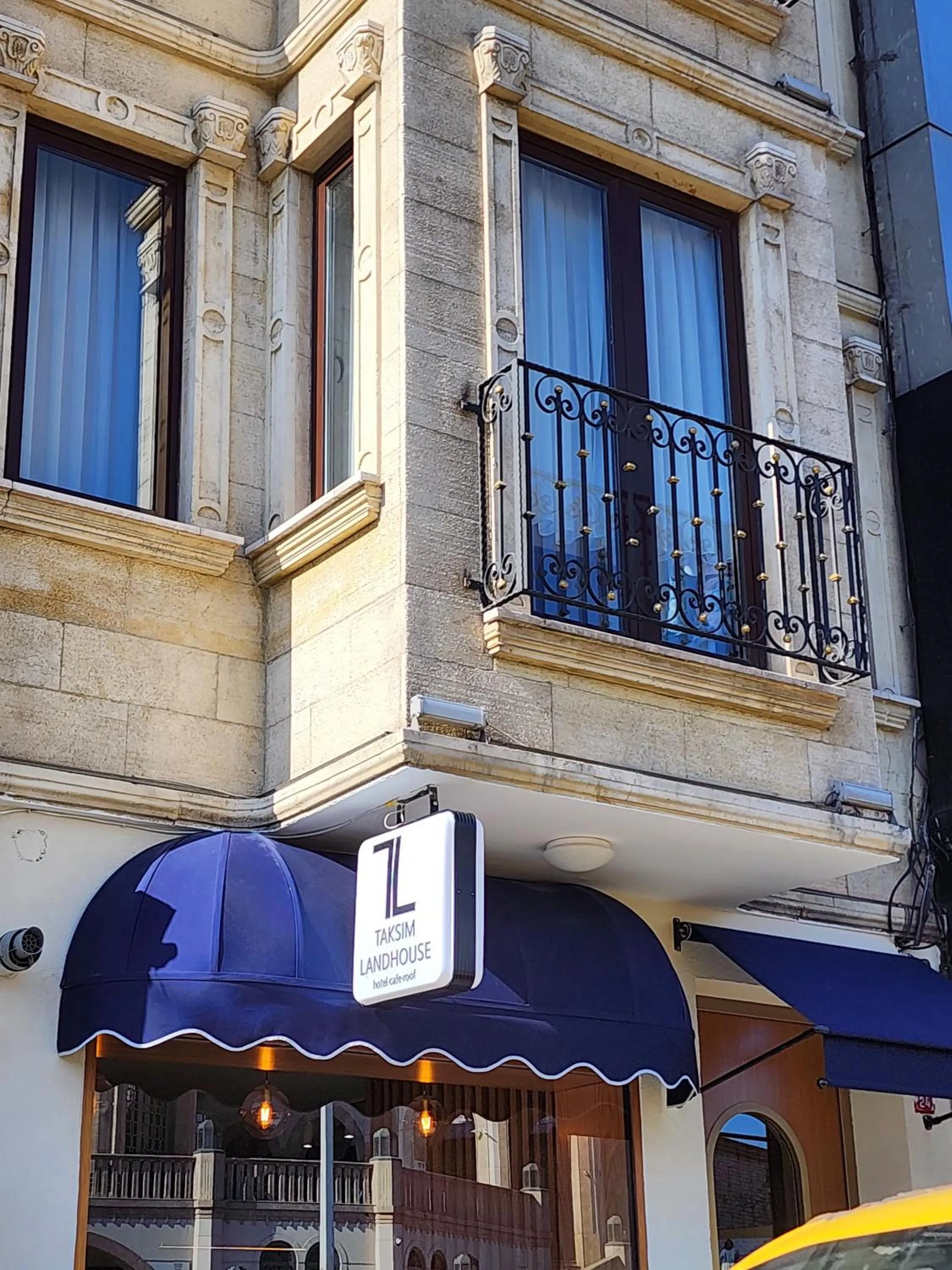 Property building in Taksim Landhouse Hotel