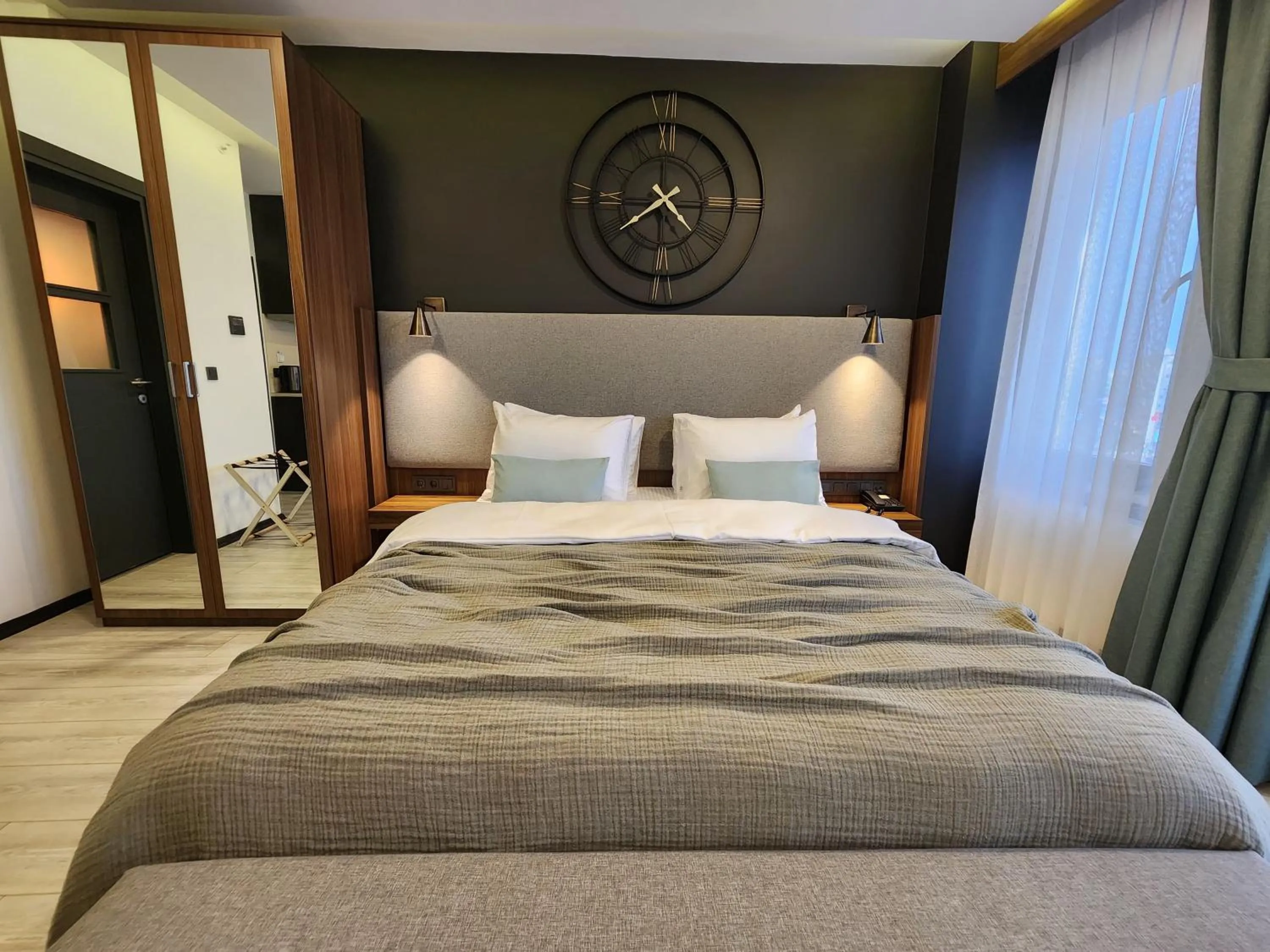 Bed in Taksim Landhouse Hotel