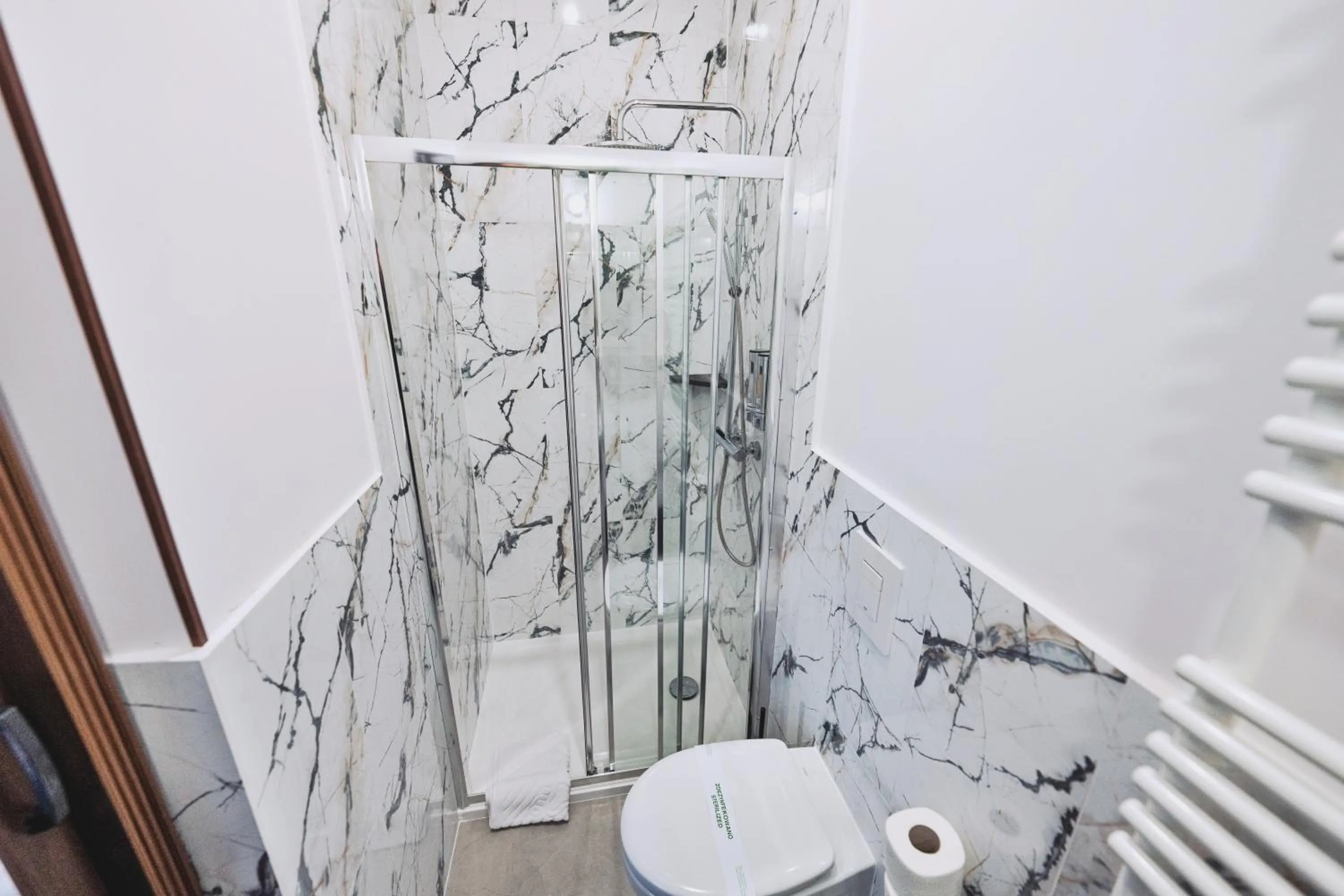 Shower in Elegant Apartments