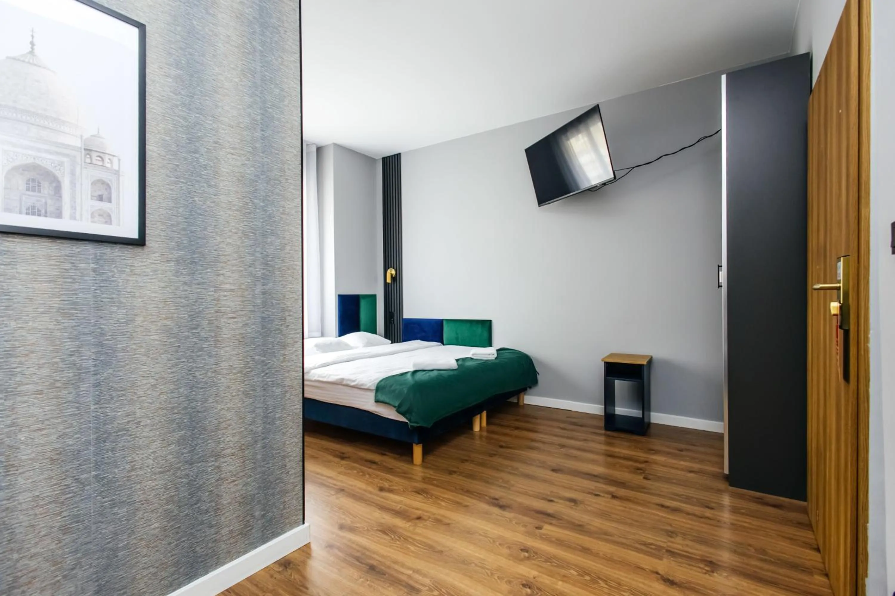 Bed in Elegant Apartments