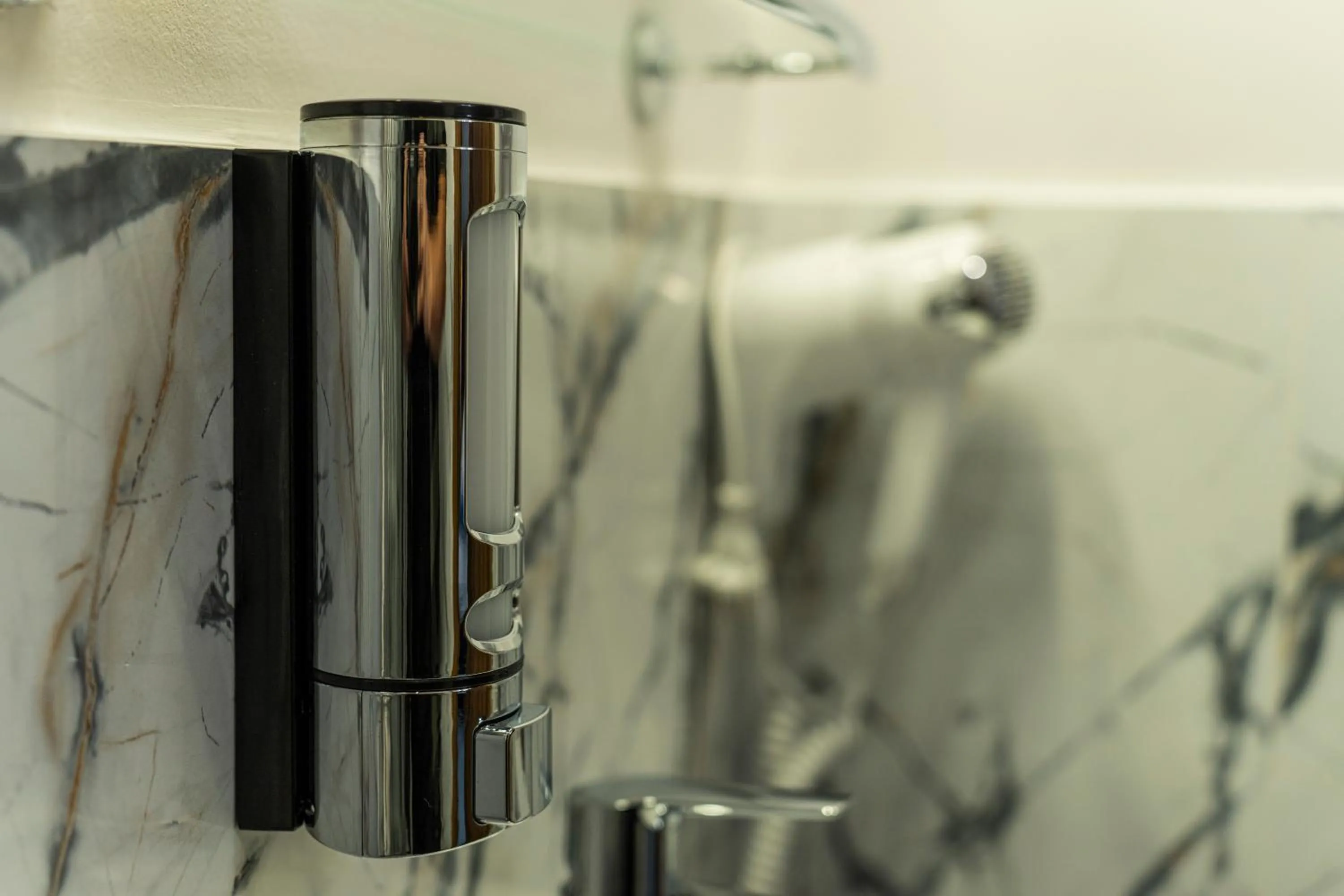 Shower in Elegant Apartments