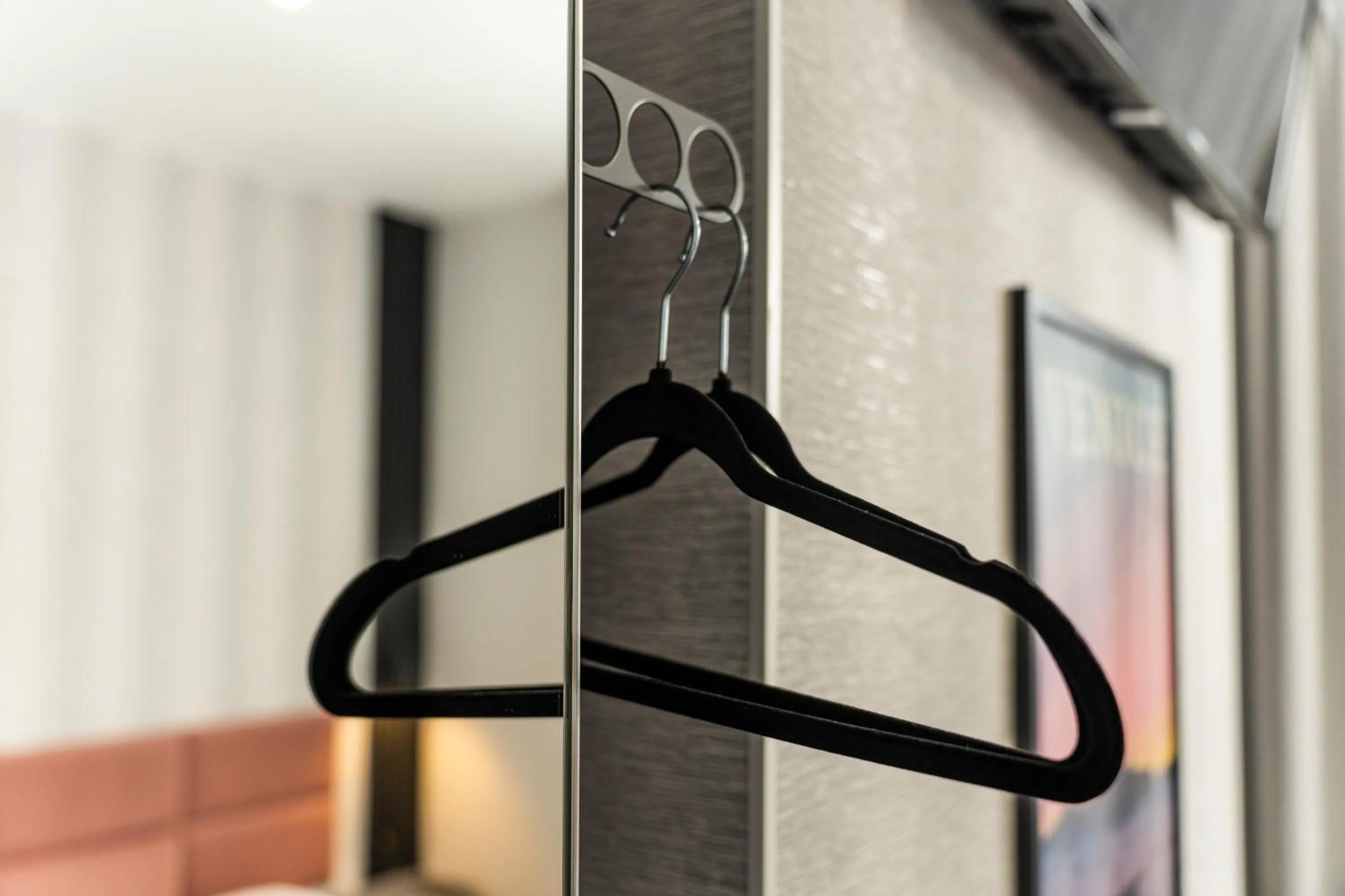 wardrobe in Elegant Apartments