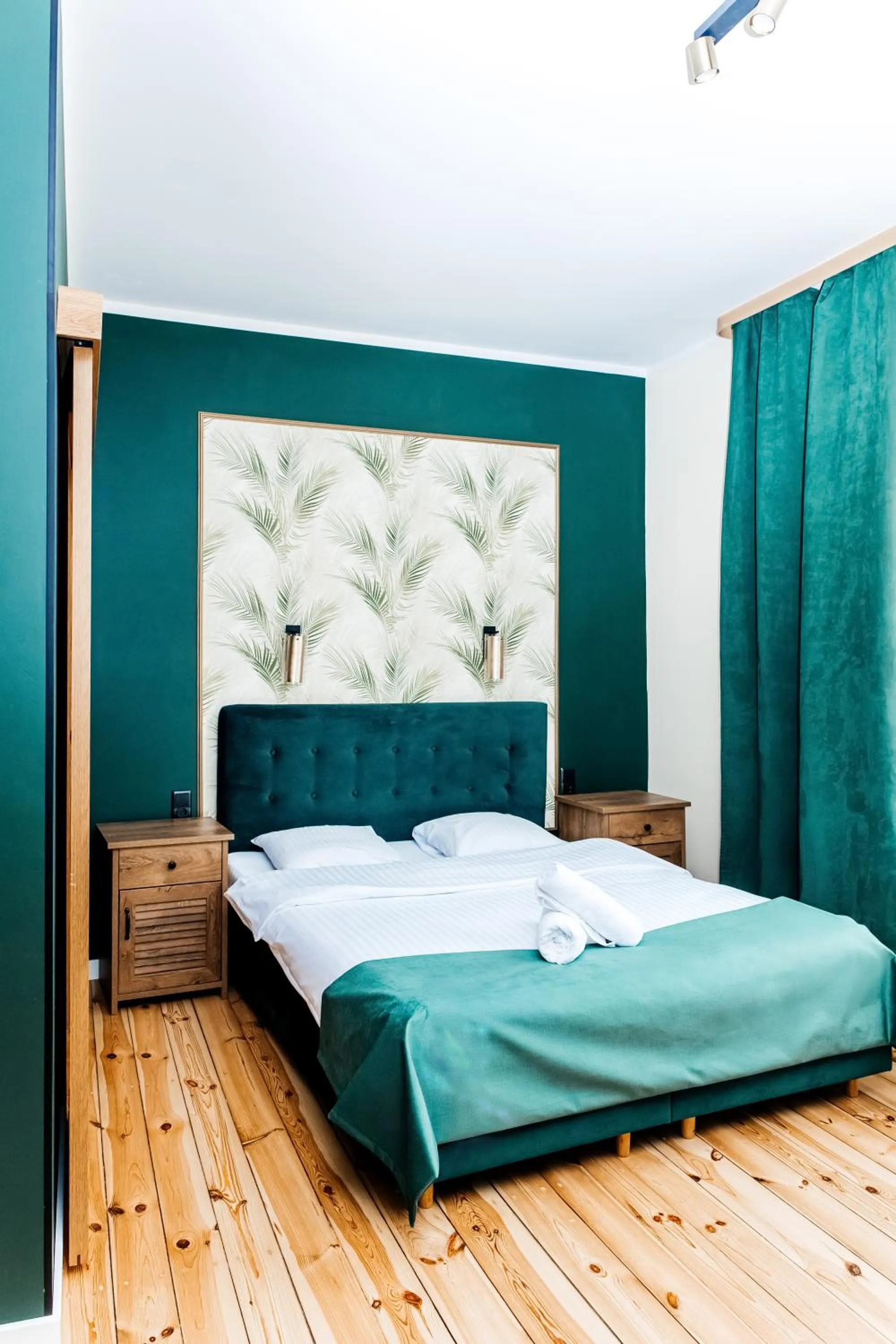 Bed in Elegant Apartments