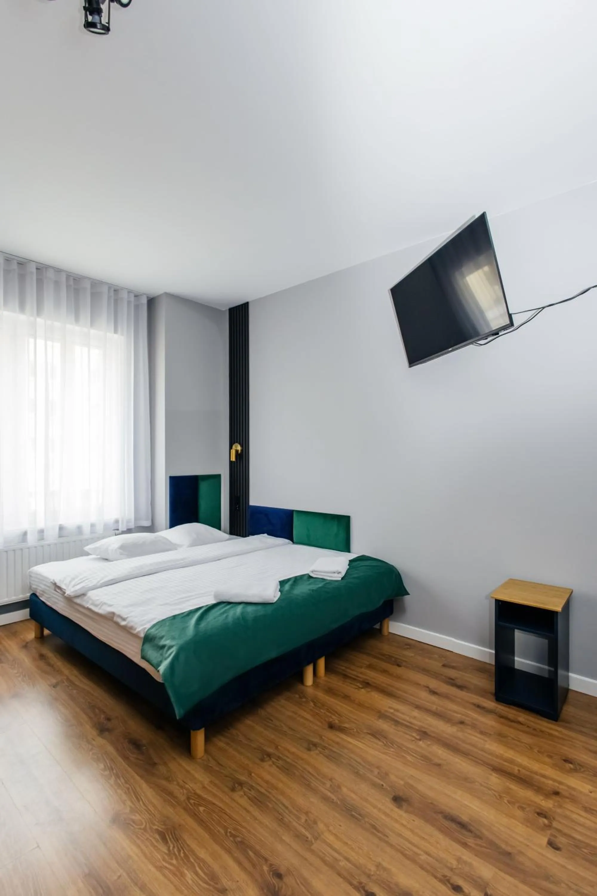 Bed in Elegant Apartments