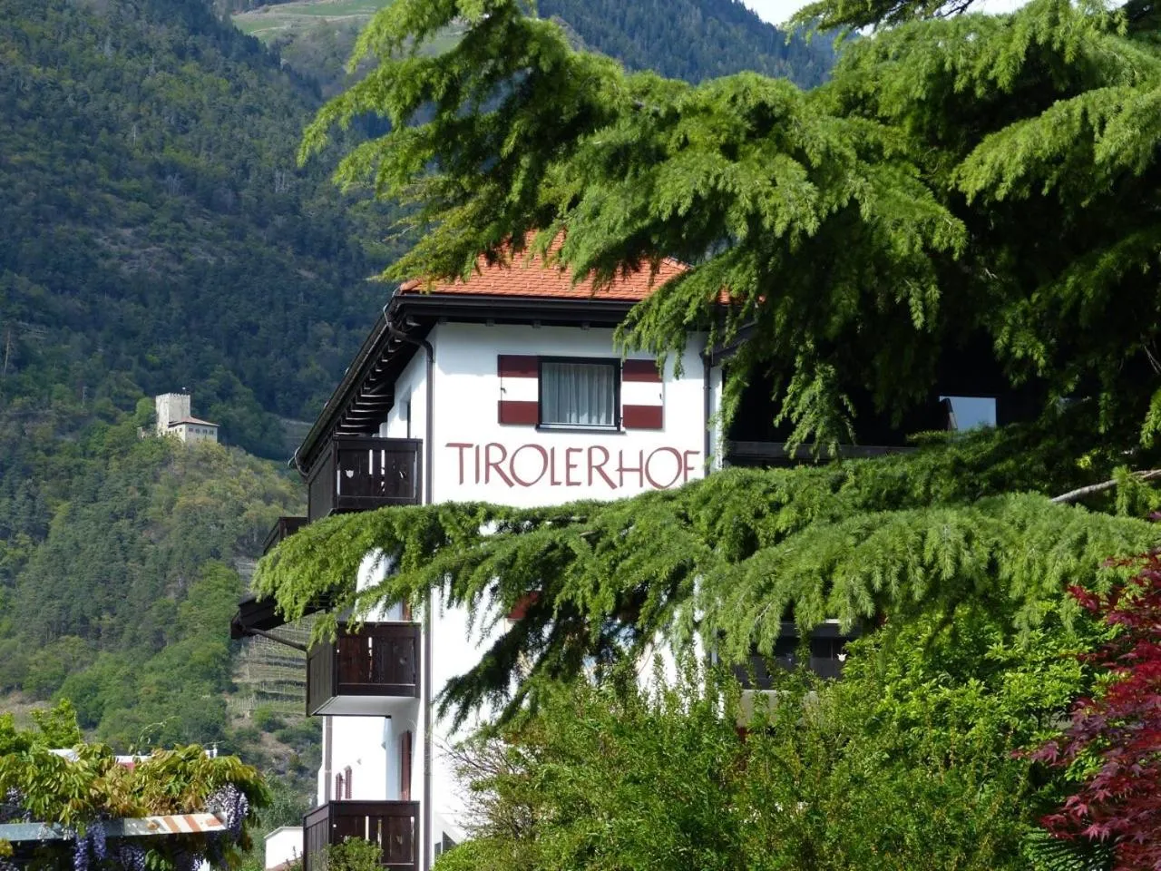 Facade/entrance in Parkhotel Tirolerhof