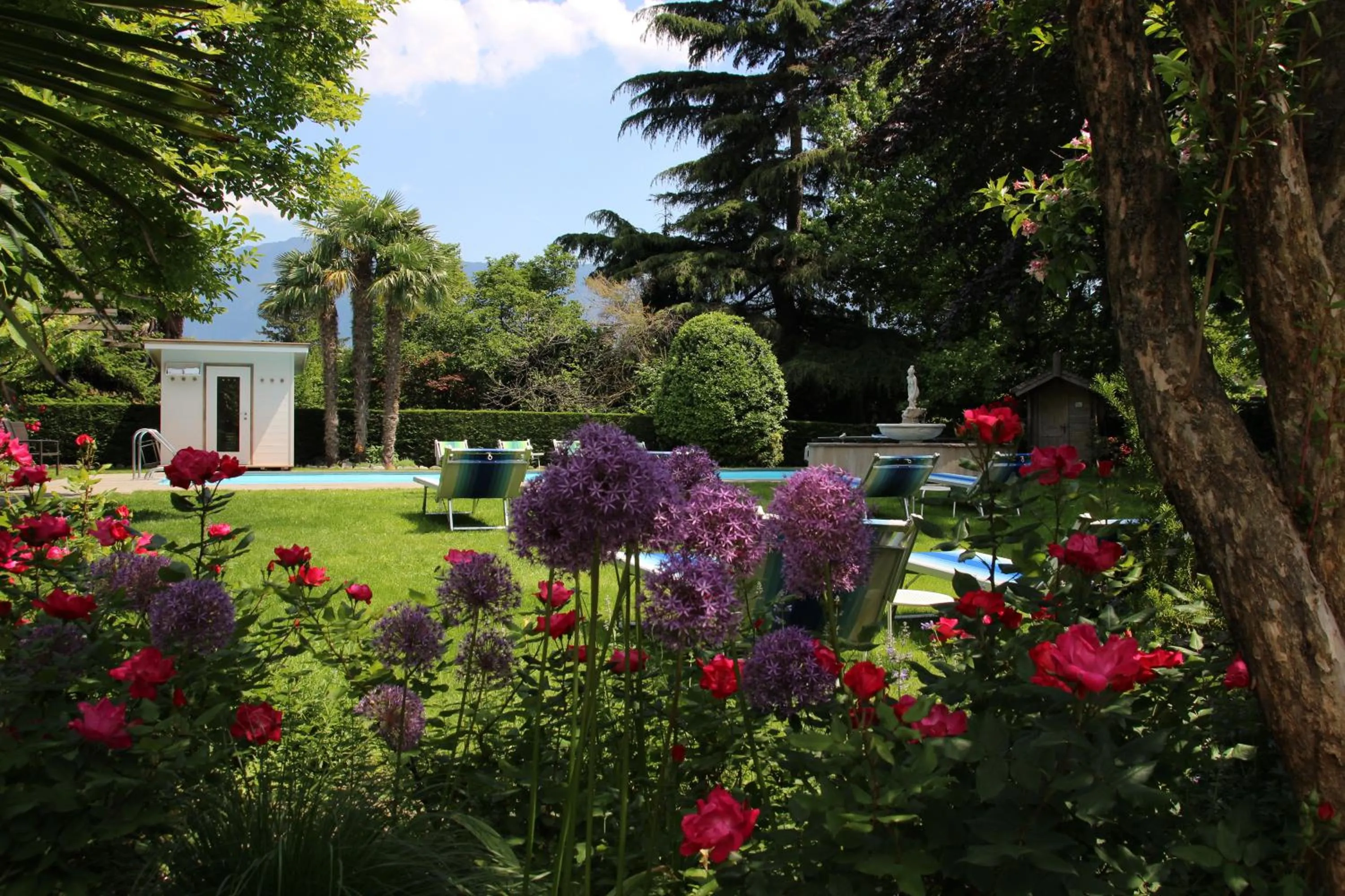 Garden in Parkhotel Tirolerhof