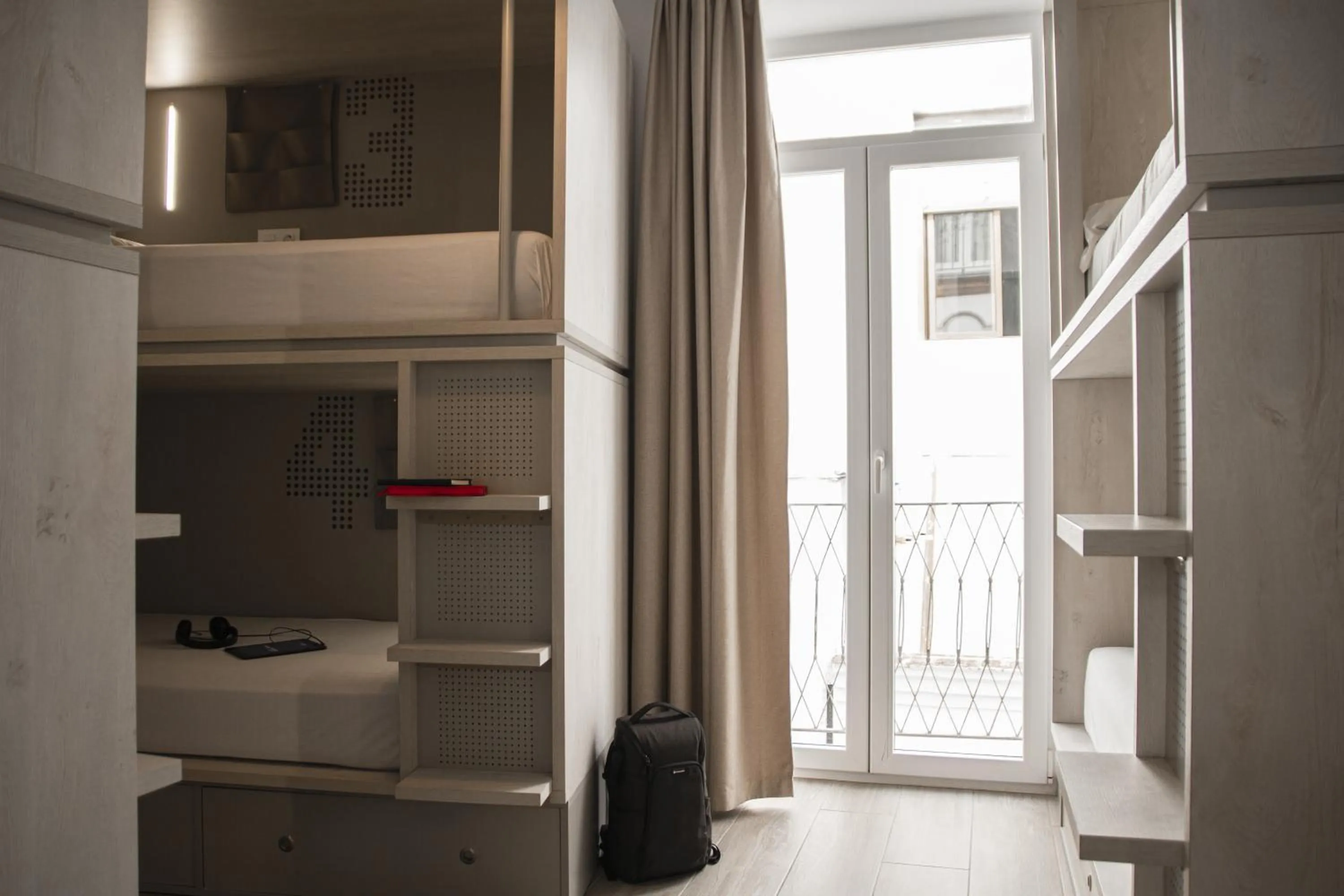 Bed in room00 Salvador Hostel